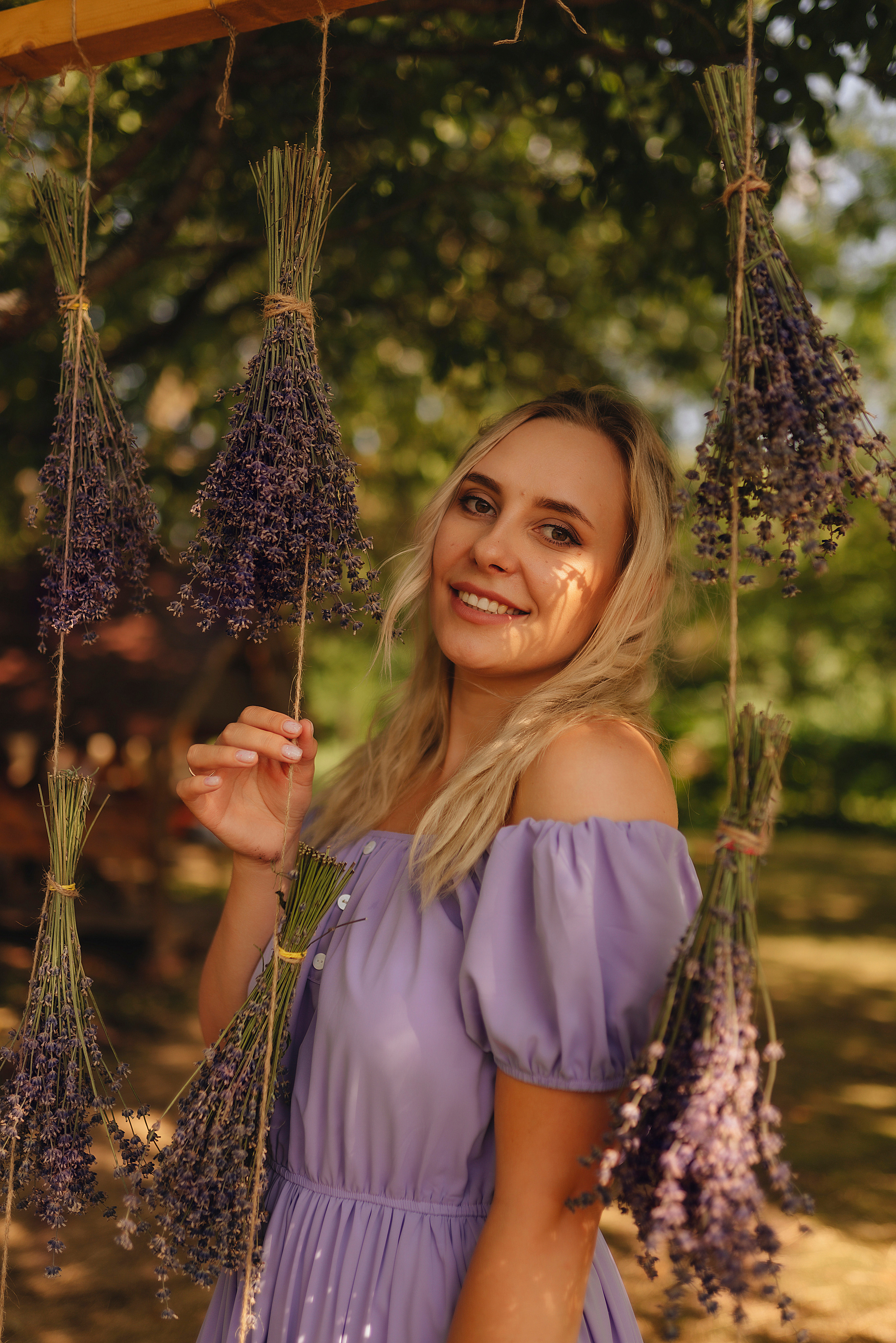 Дарья | Лавандовое поле. Фотограф Карина Шмулёва. Воронеж и область