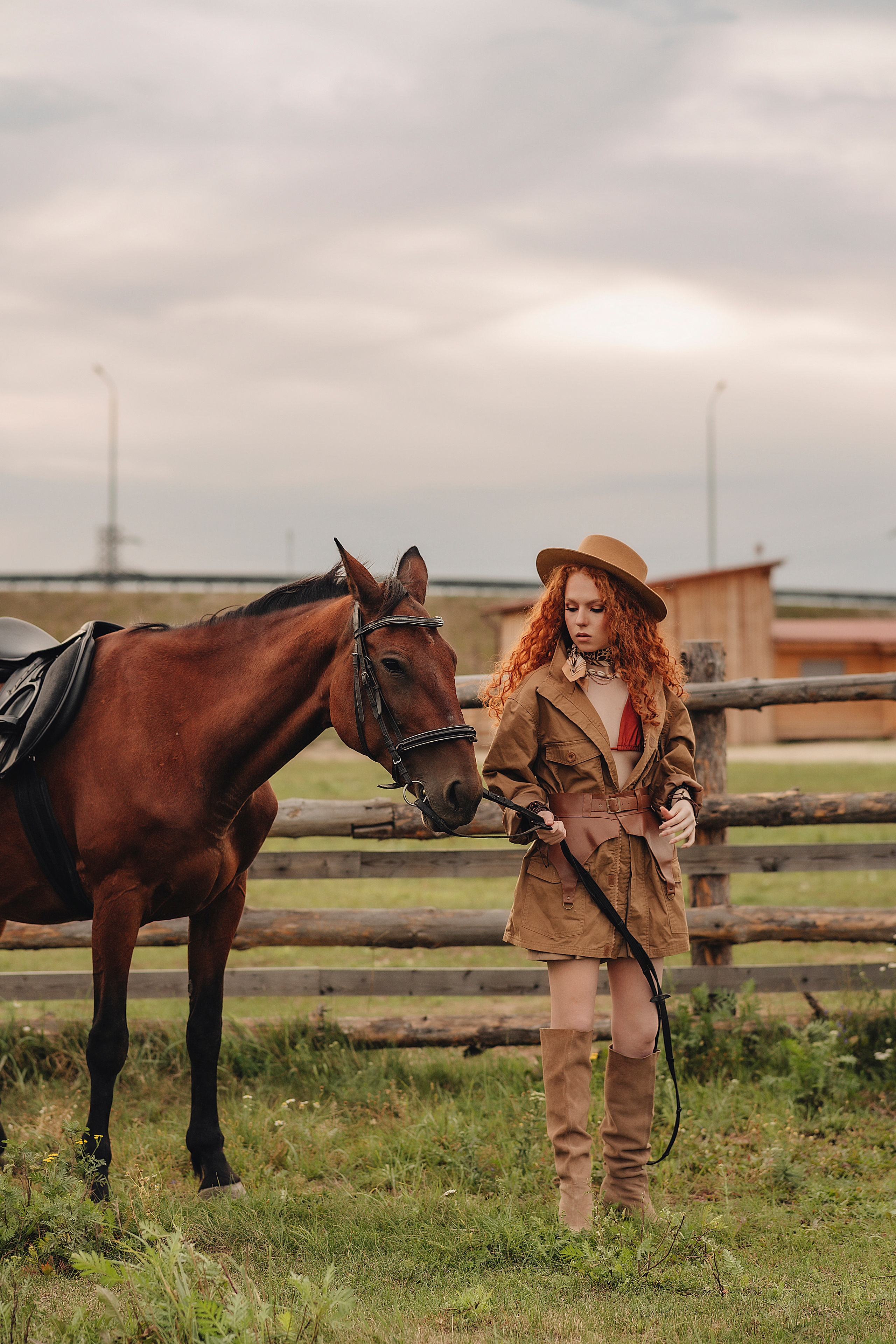 Варвара | Фотопроект в Farm&Village. Фотограф Карина Шмулёва. Воронеж и область