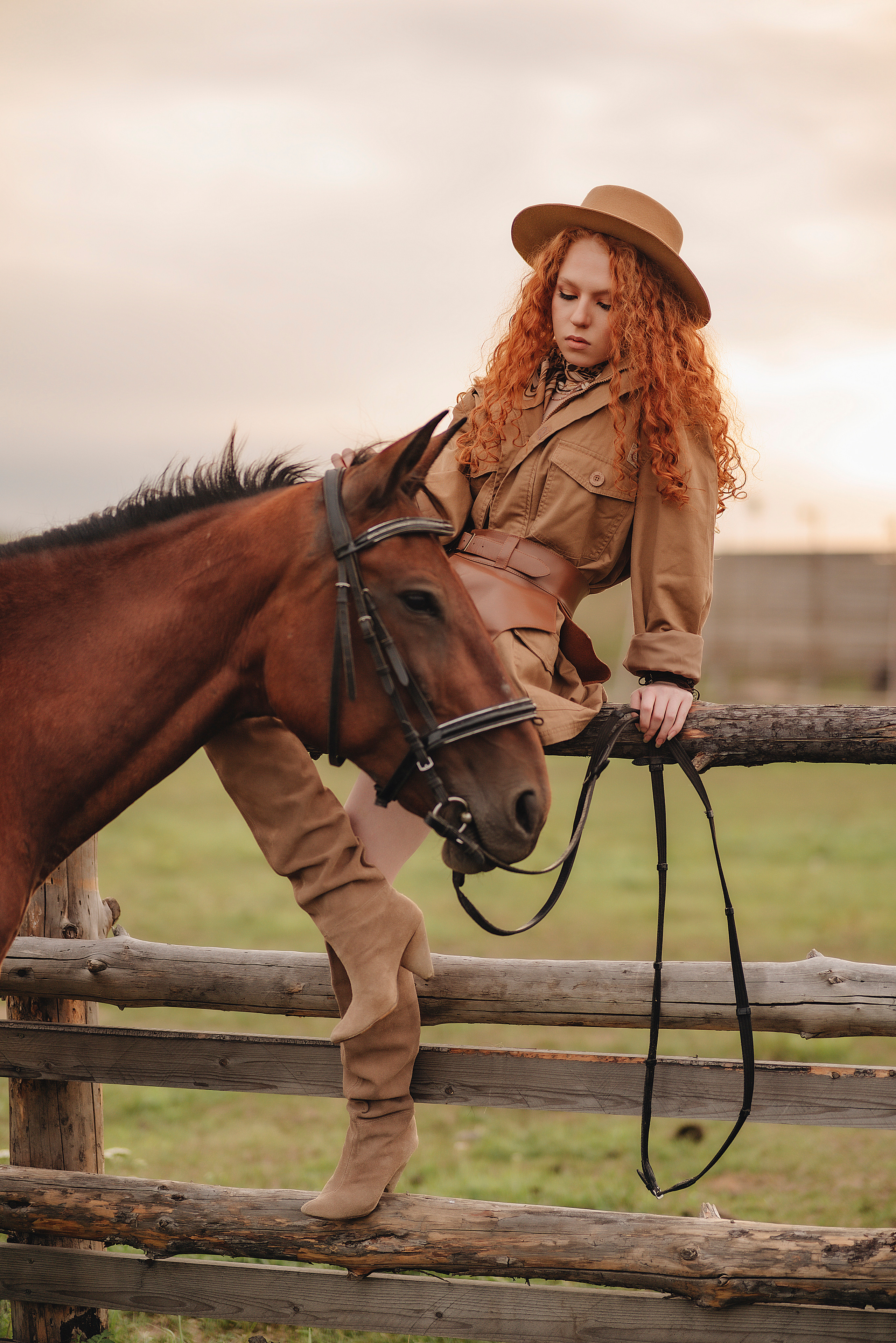 Варвара | Фотопроект в Farm&Village. Фотограф Карина Шмулёва. Воронеж и область