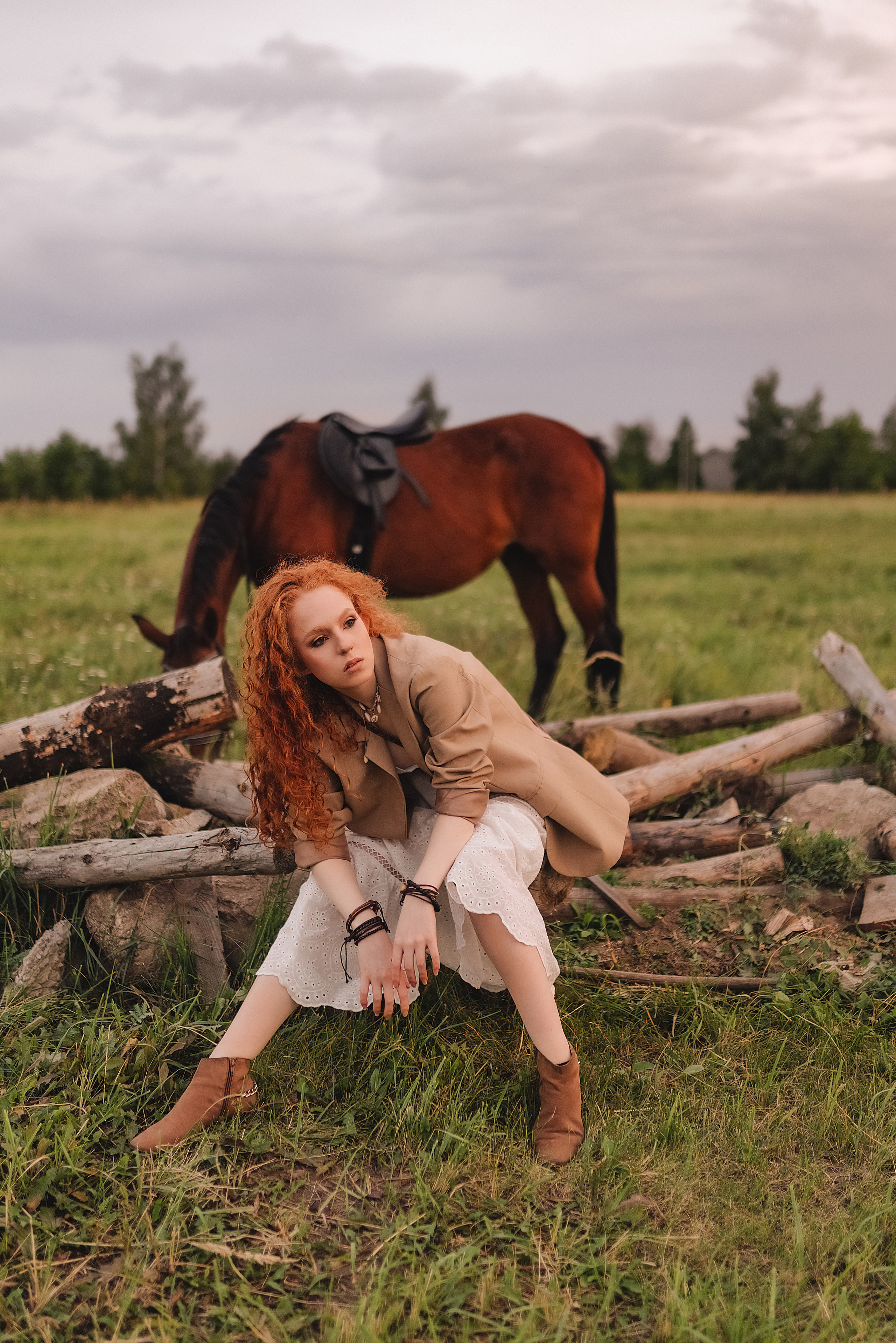 Варвара | Фотопроект в Farm&Village. Фотограф Карина Шмулёва. Воронеж и область
