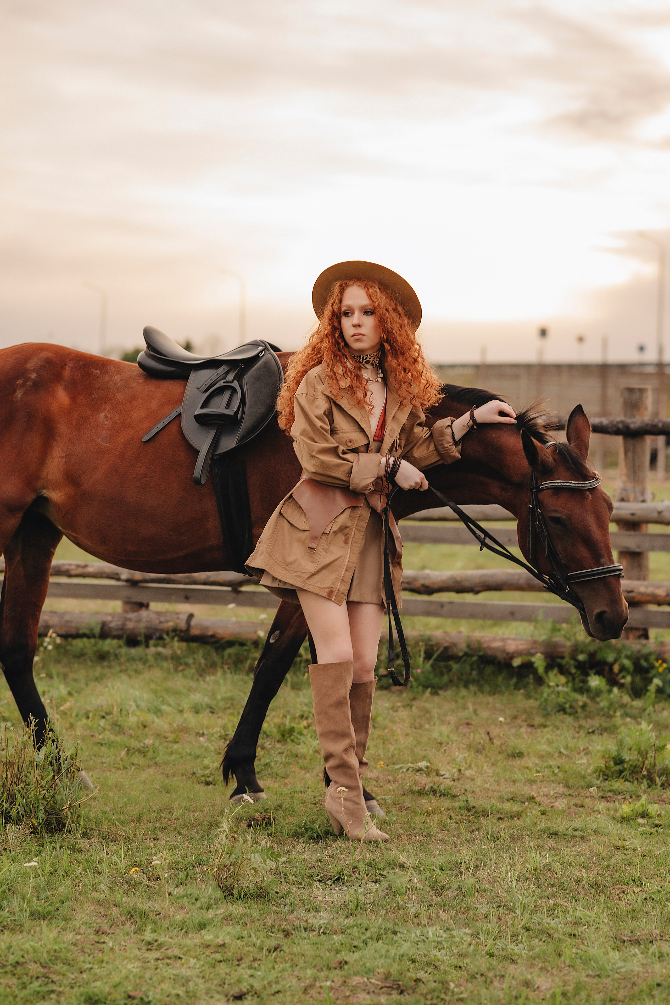 Варвара | Фотопроект в Farm&Village. Фотограф Карина Шмулёва. Воронеж и область