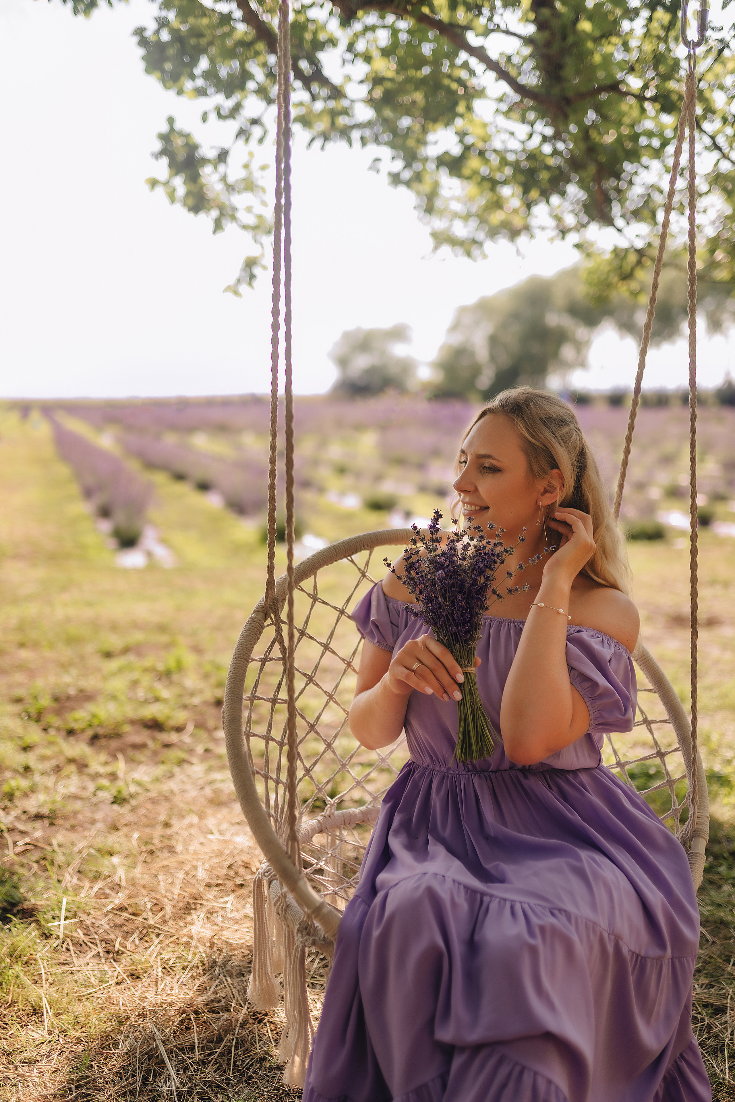 Дарья | Лавандовое поле. Фотограф Карина Шмулёва. Воронеж и область