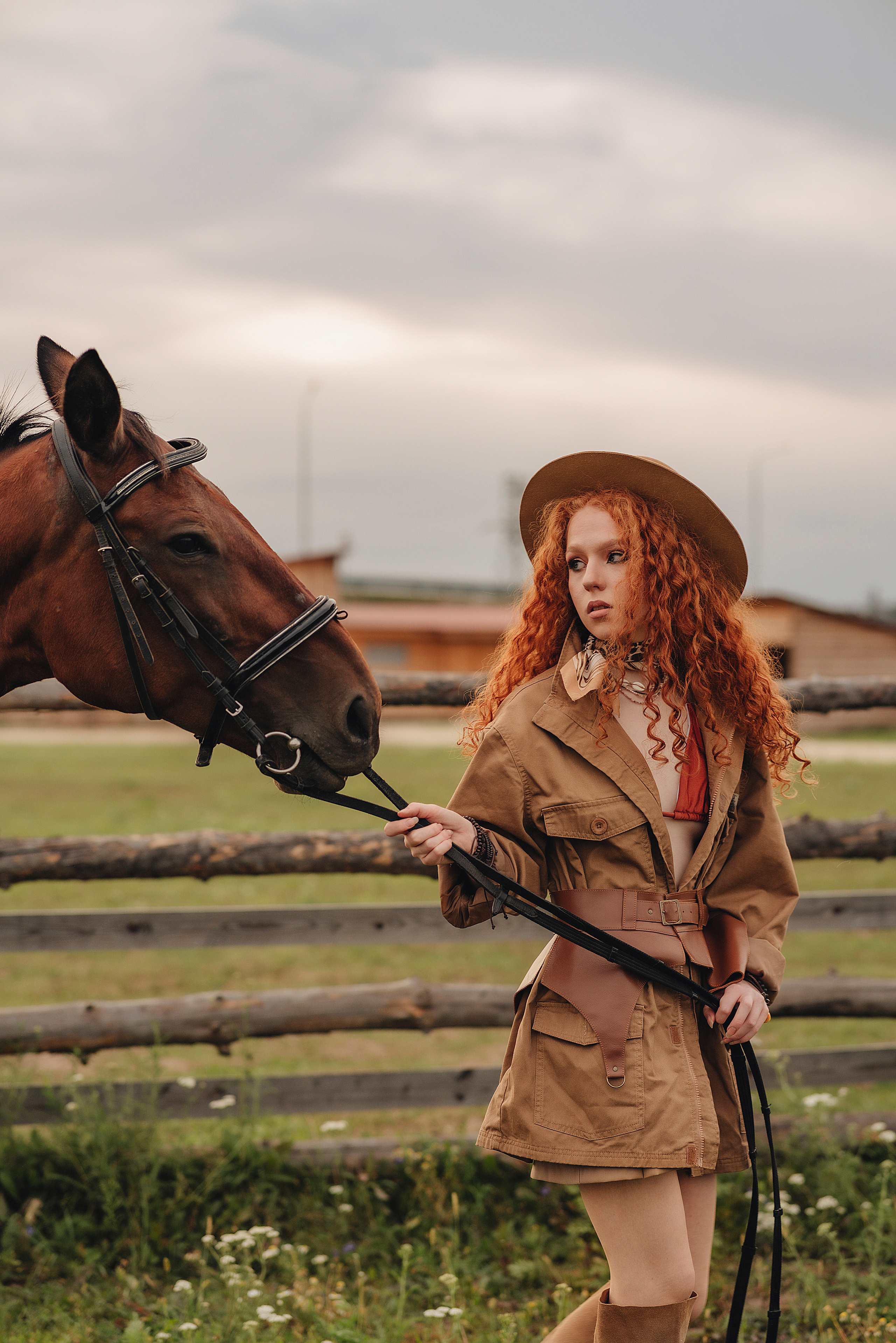 Варвара | Фотопроект в Farm&Village. Фотограф Карина Шмулёва. Воронеж и область