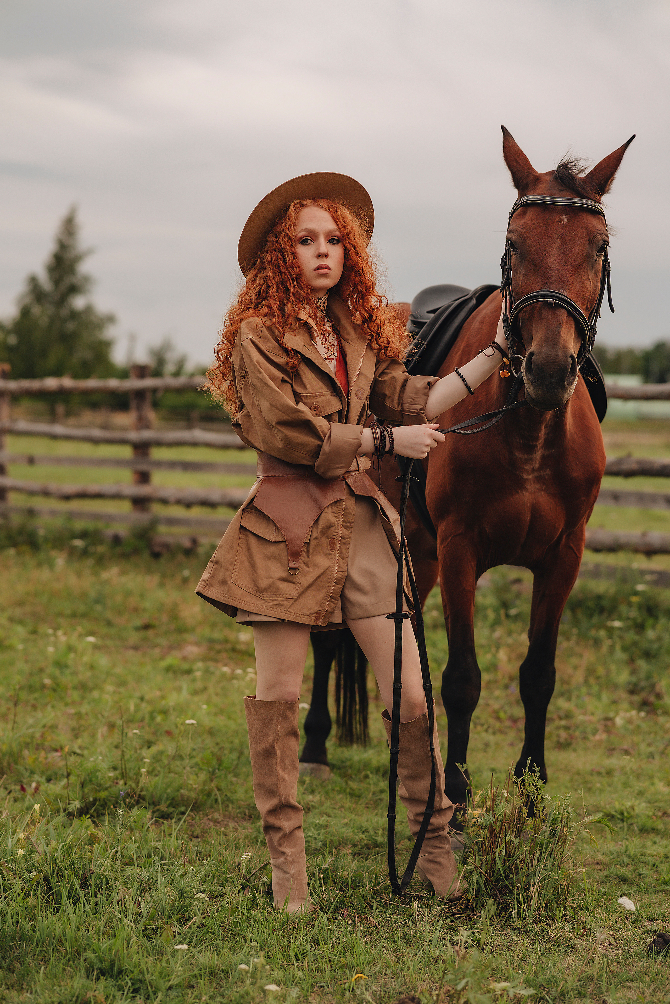 Варвара | Фотопроект в Farm&Village. Фотограф Карина Шмулёва. Воронеж и область