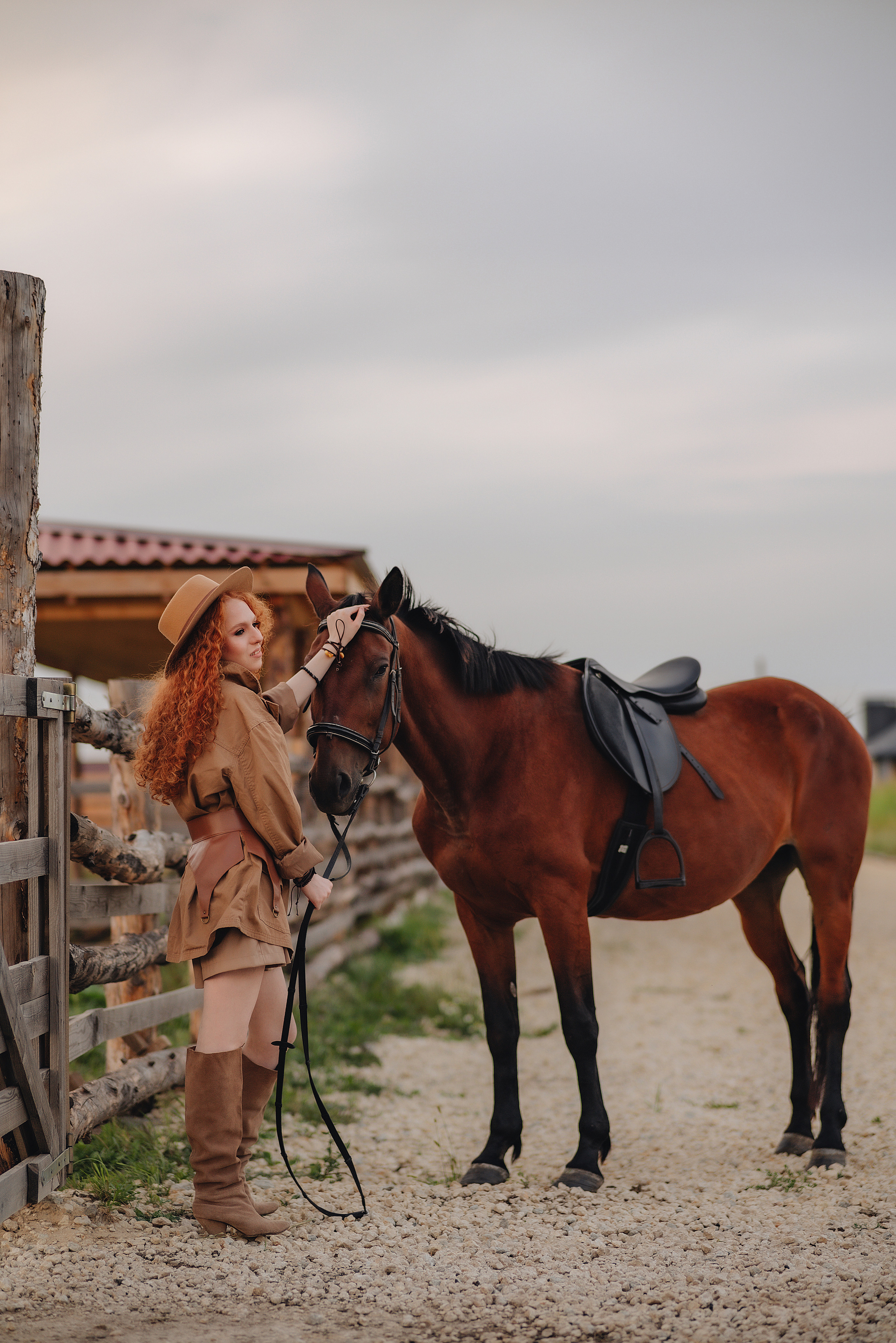 Варвара | Фотопроект в Farm&Village. Фотограф Карина Шмулёва. Воронеж и область