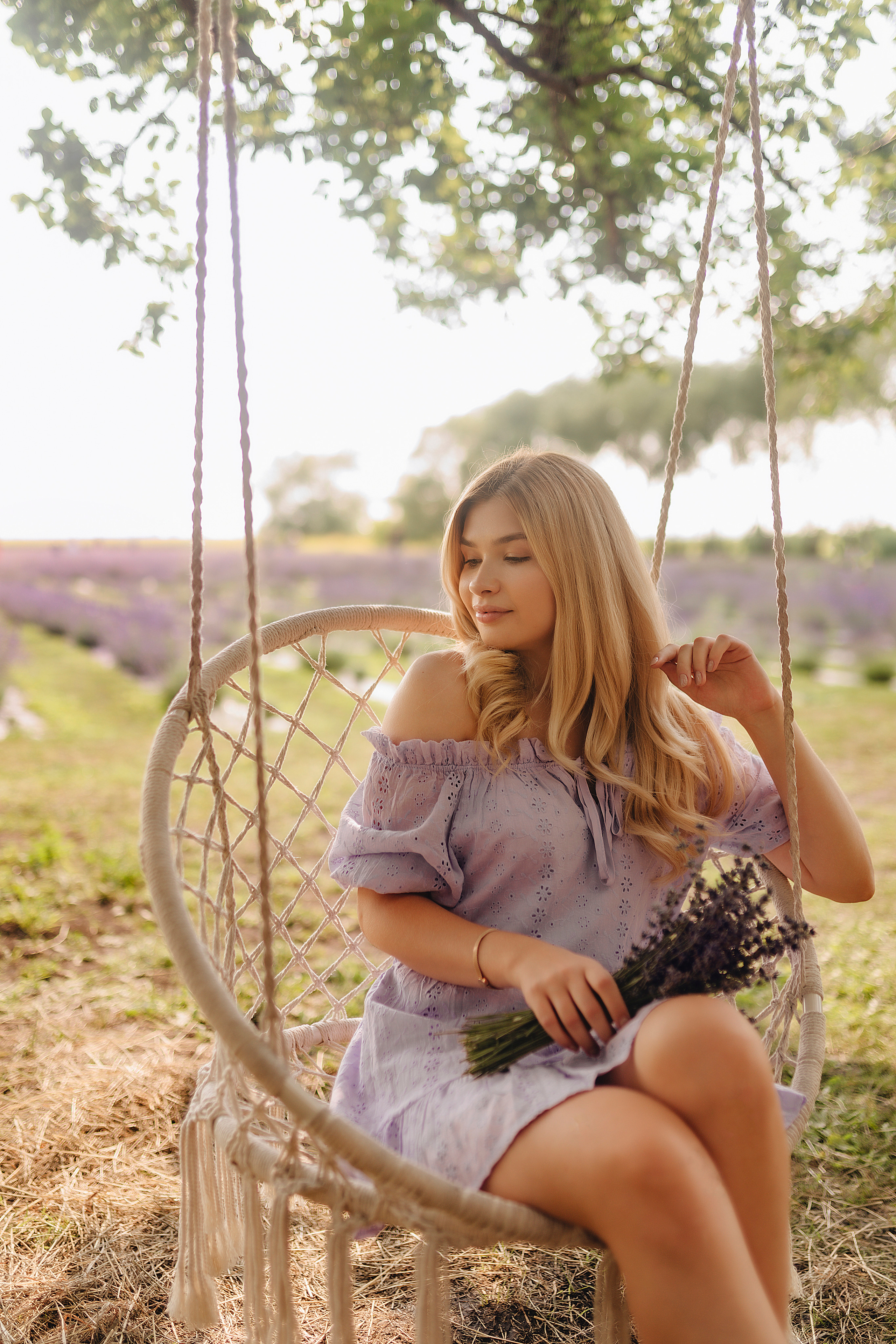 Алина | Лавандовое поле. Фотограф Карина Шмулёва. Воронеж и область