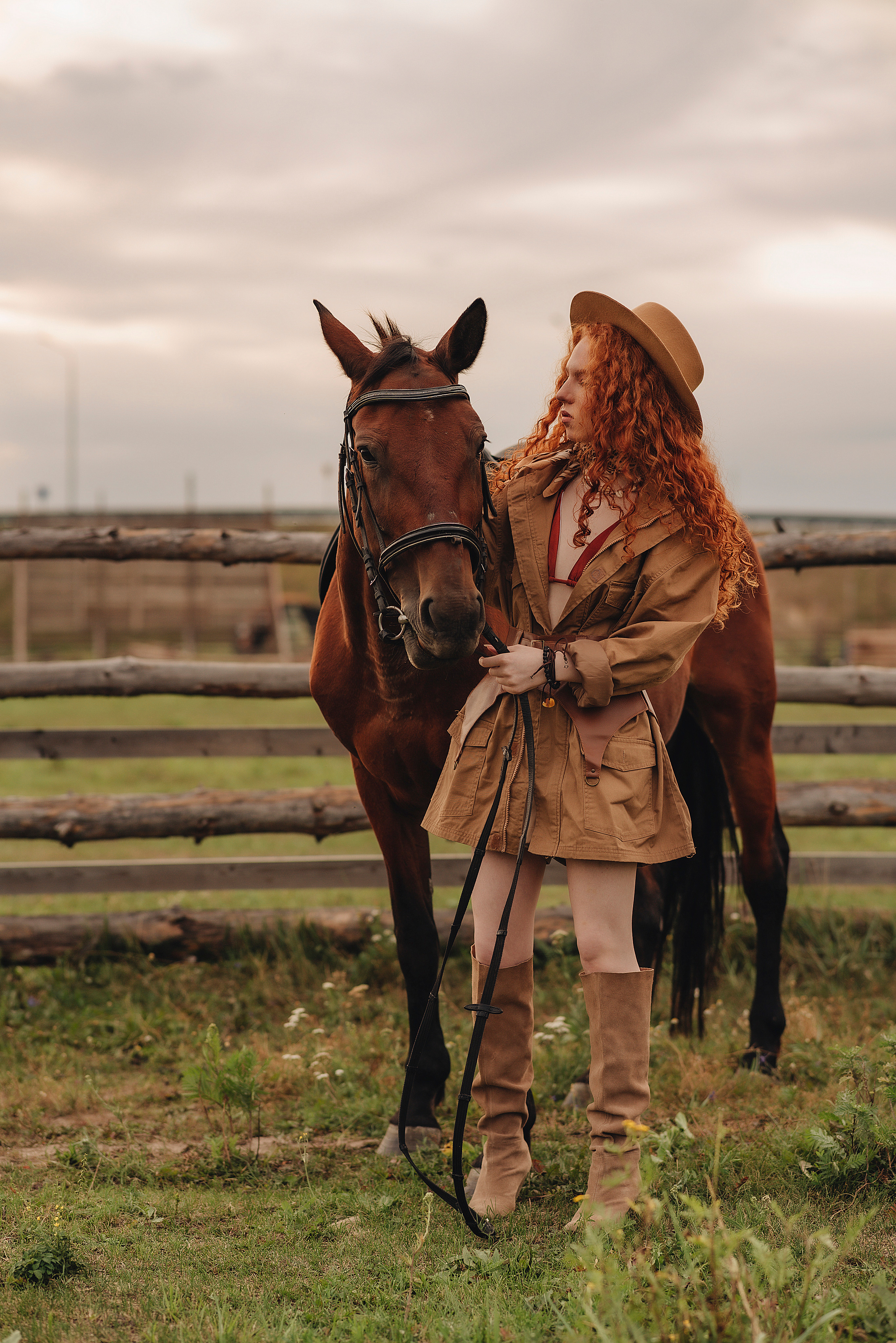 Варвара | Фотопроект в Farm&Village. Фотограф Карина Шмулёва. Воронеж и область