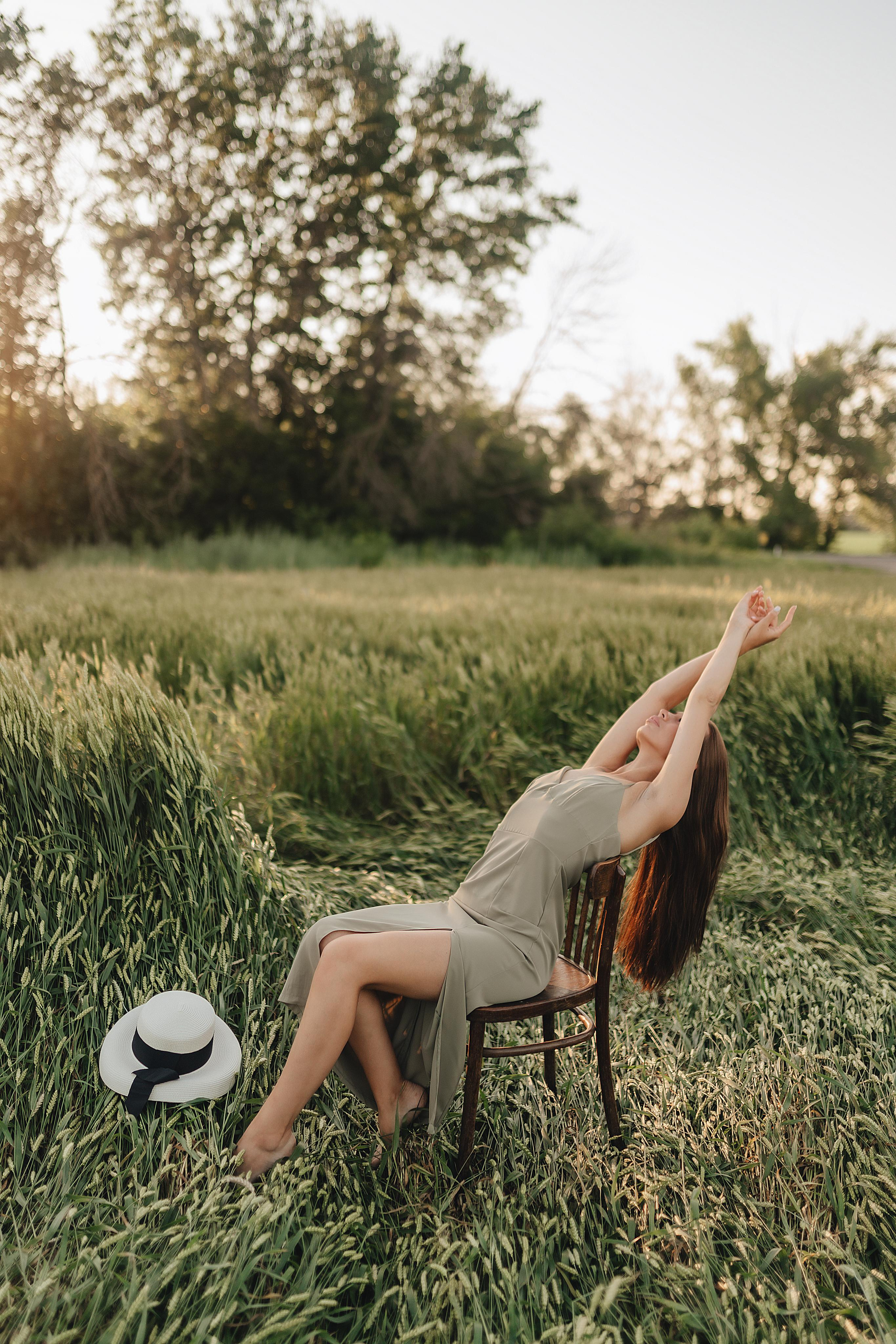 Юлия | Съёмка в колосках. Фотограф Карина Шмулёва. Воронеж и область