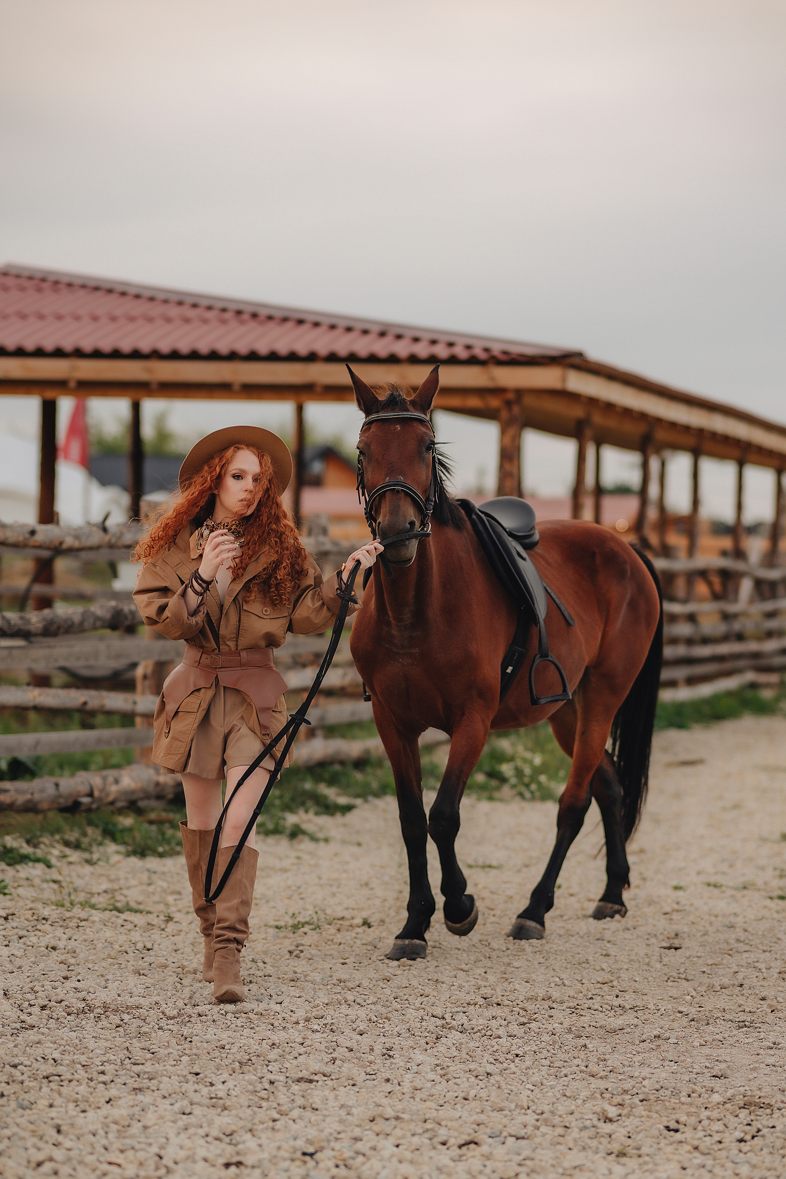 Варвара | Фотопроект в Farm&Village. Фотограф Карина Шмулёва. Воронеж и область