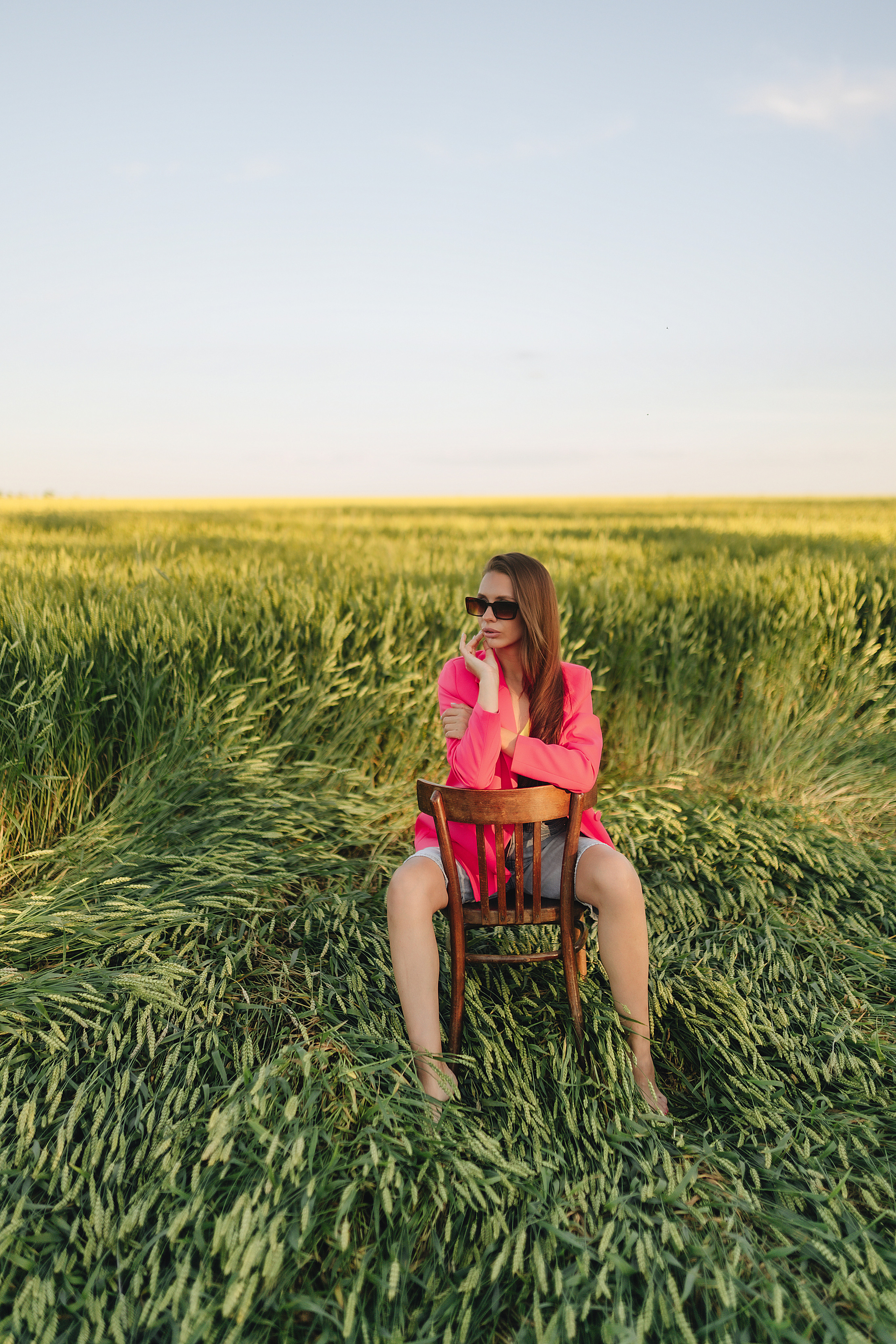 Юлия | Съёмка в колосках. Фотограф Карина Шмулёва. Воронеж и область