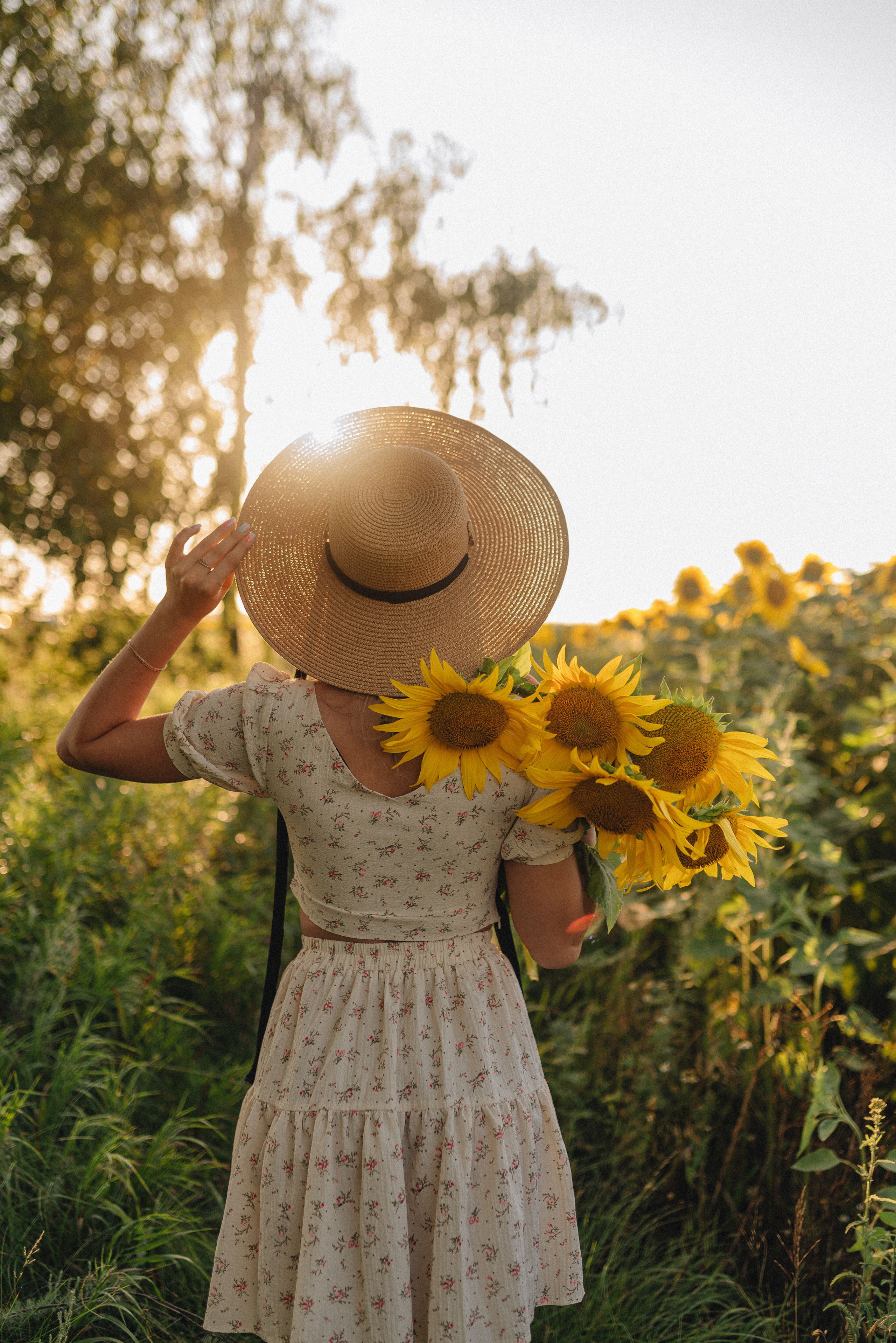 Олеся | Съемка с подсолнухами. Фотограф Карина Шмулёва. Воронеж и область