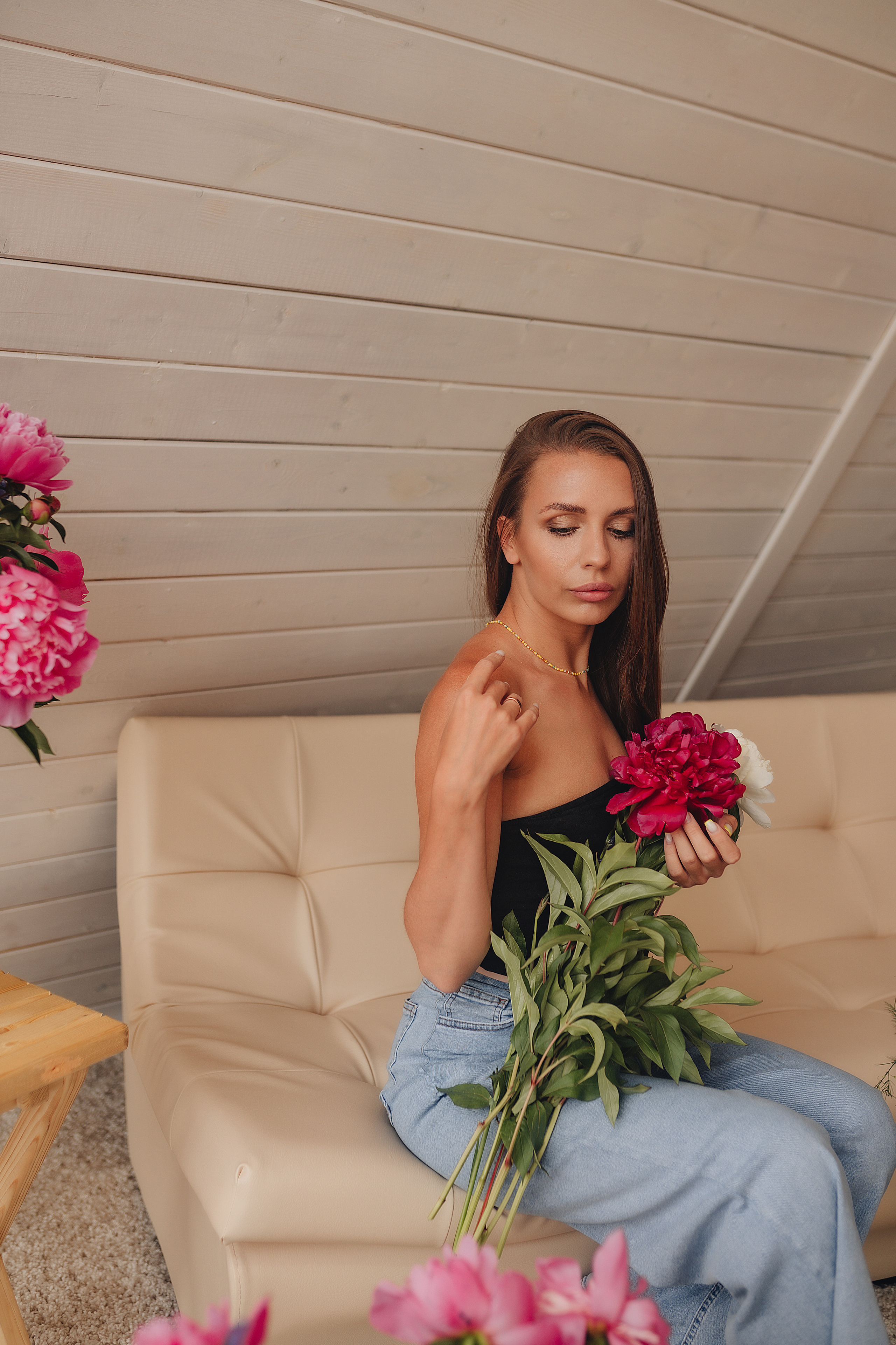 Юлия | Фотодень с пионами. Фотограф Карина Шмулёва. Воронеж и область