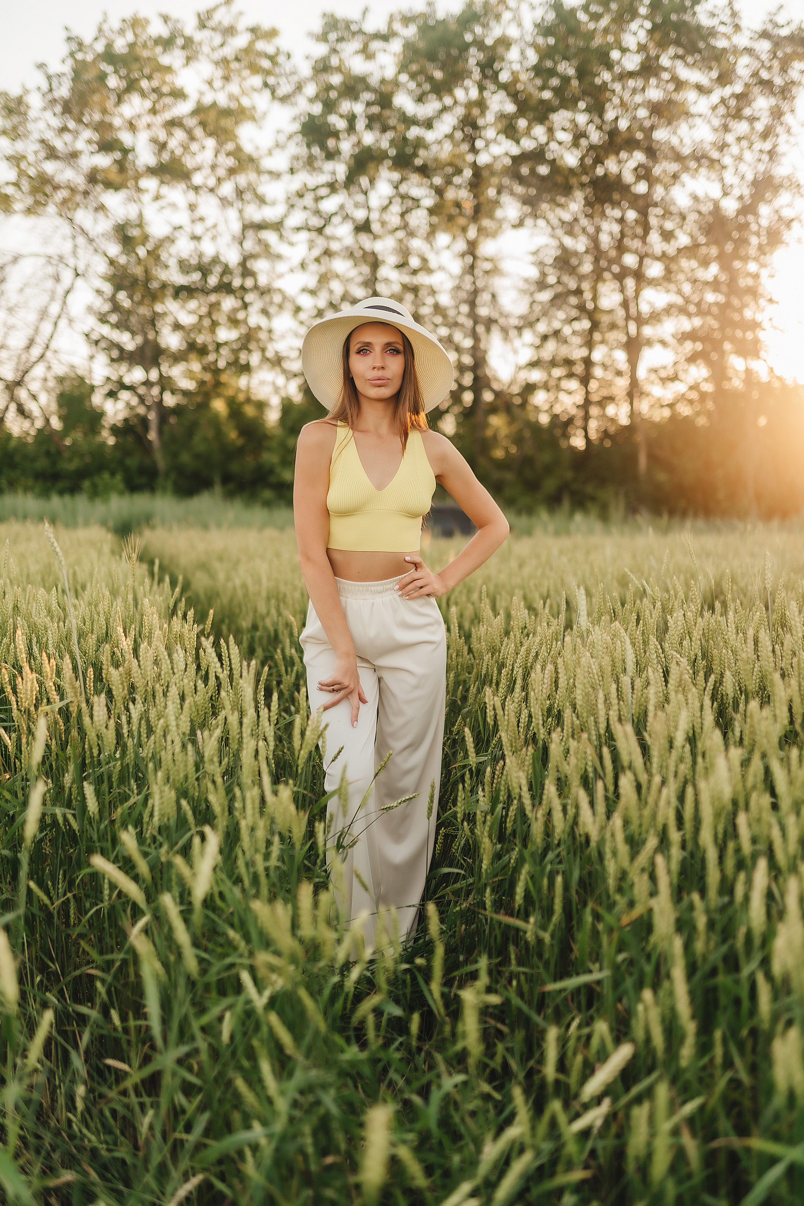 Юлия | Съёмка в колосках. Фотограф Карина Шмулёва. Воронеж и область