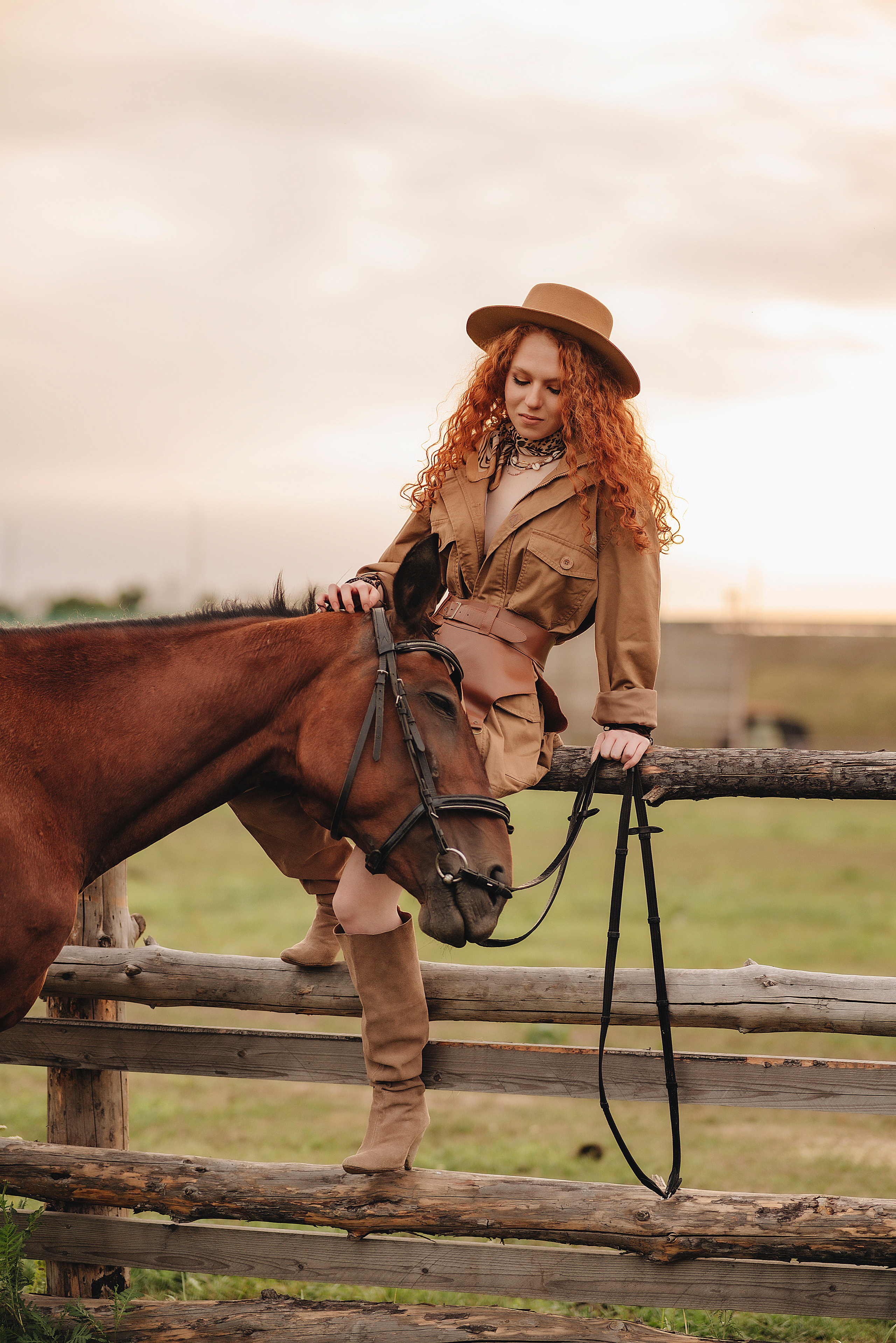 Варвара | Фотопроект в Farm&Village. Фотограф Карина Шмулёва. Воронеж и область