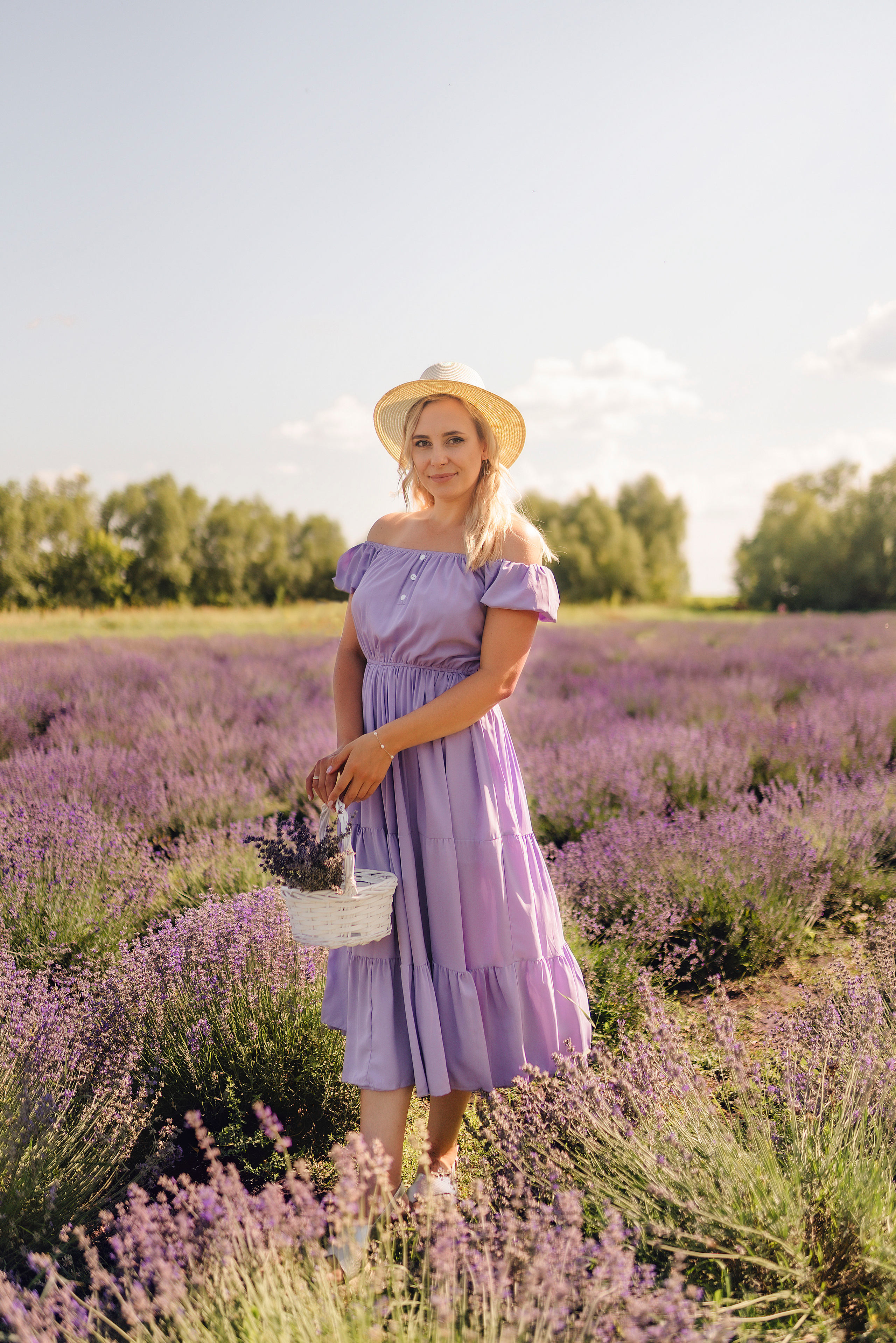 Дарья | Лавандовое поле. Фотограф Карина Шмулёва. Воронеж и область
