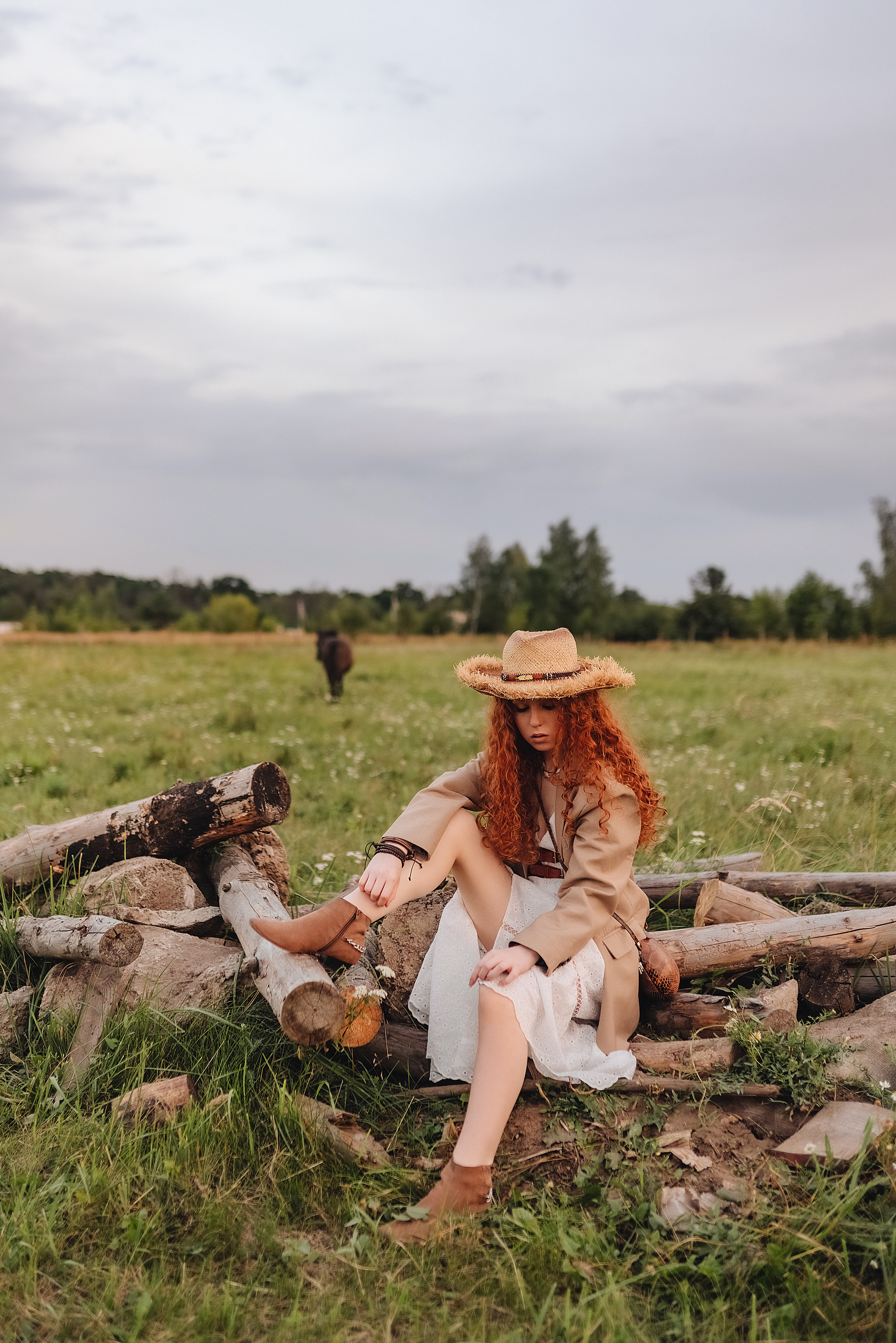Варвара | Фотопроект в Farm&Village. Фотограф Карина Шмулёва. Воронеж и область