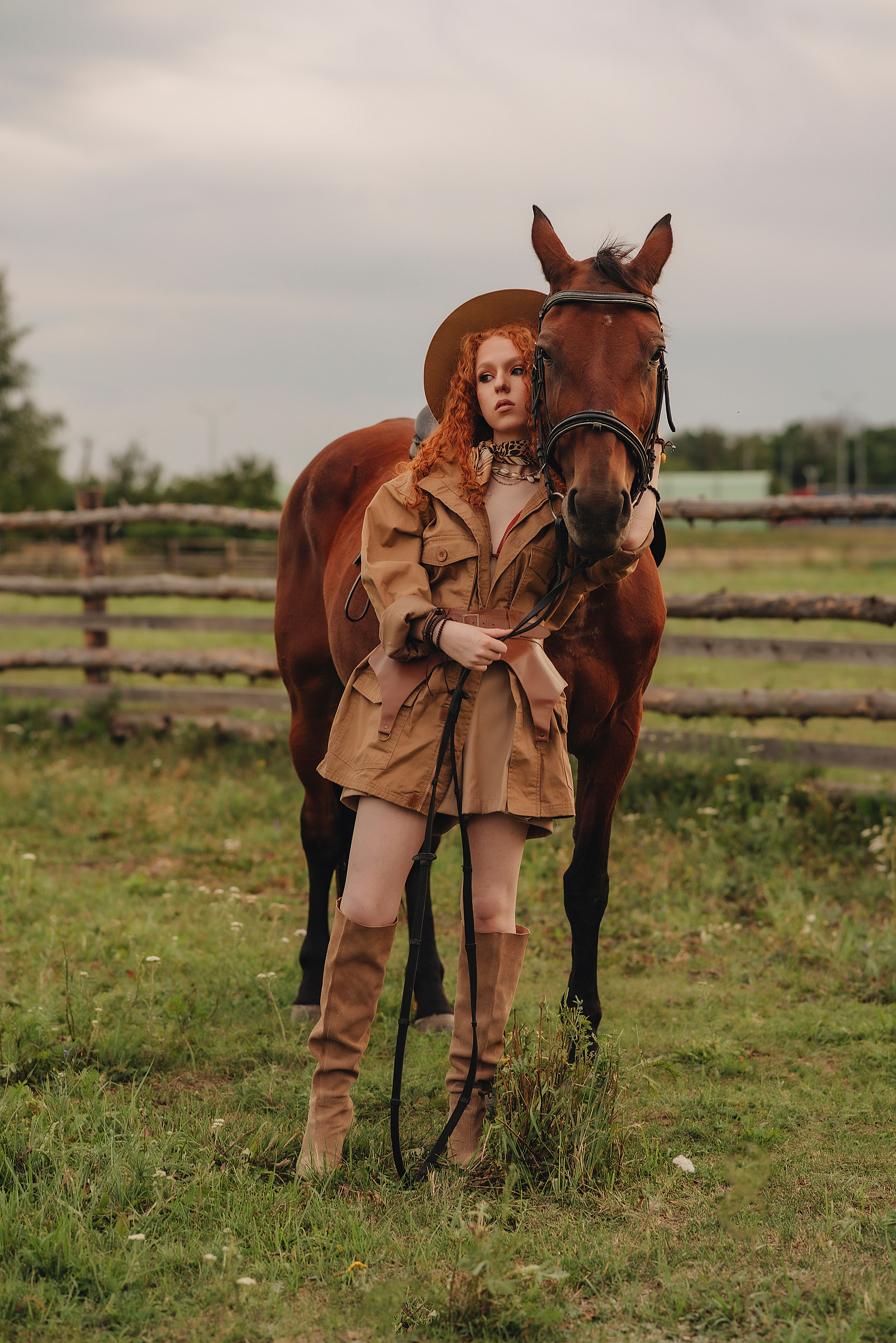 Варвара | Фотопроект в Farm&Village. Фотограф Карина Шмулёва. Воронеж и область