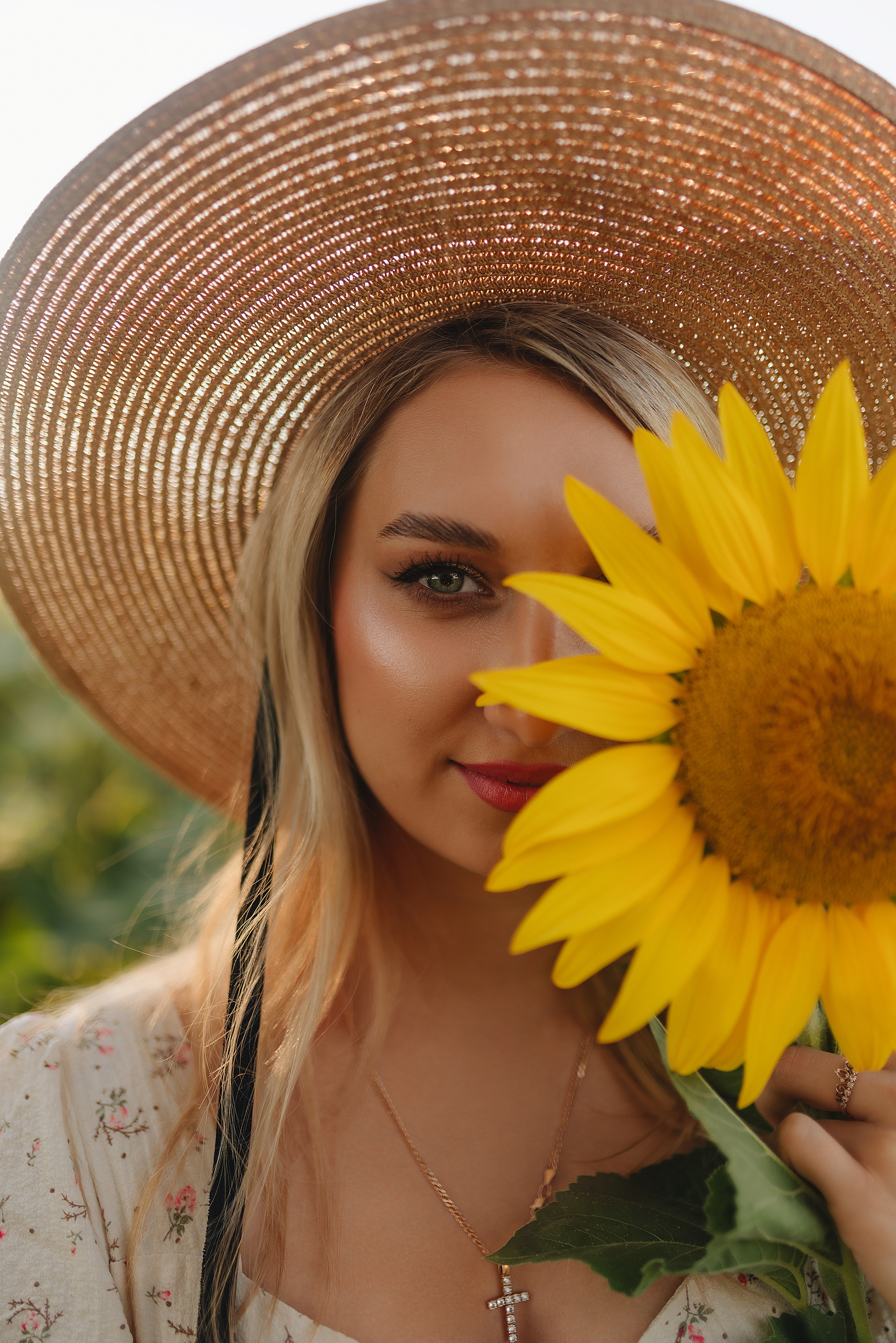 Олеся | Съемка с подсолнухами. Фотограф Карина Шмулёва. Воронеж и область