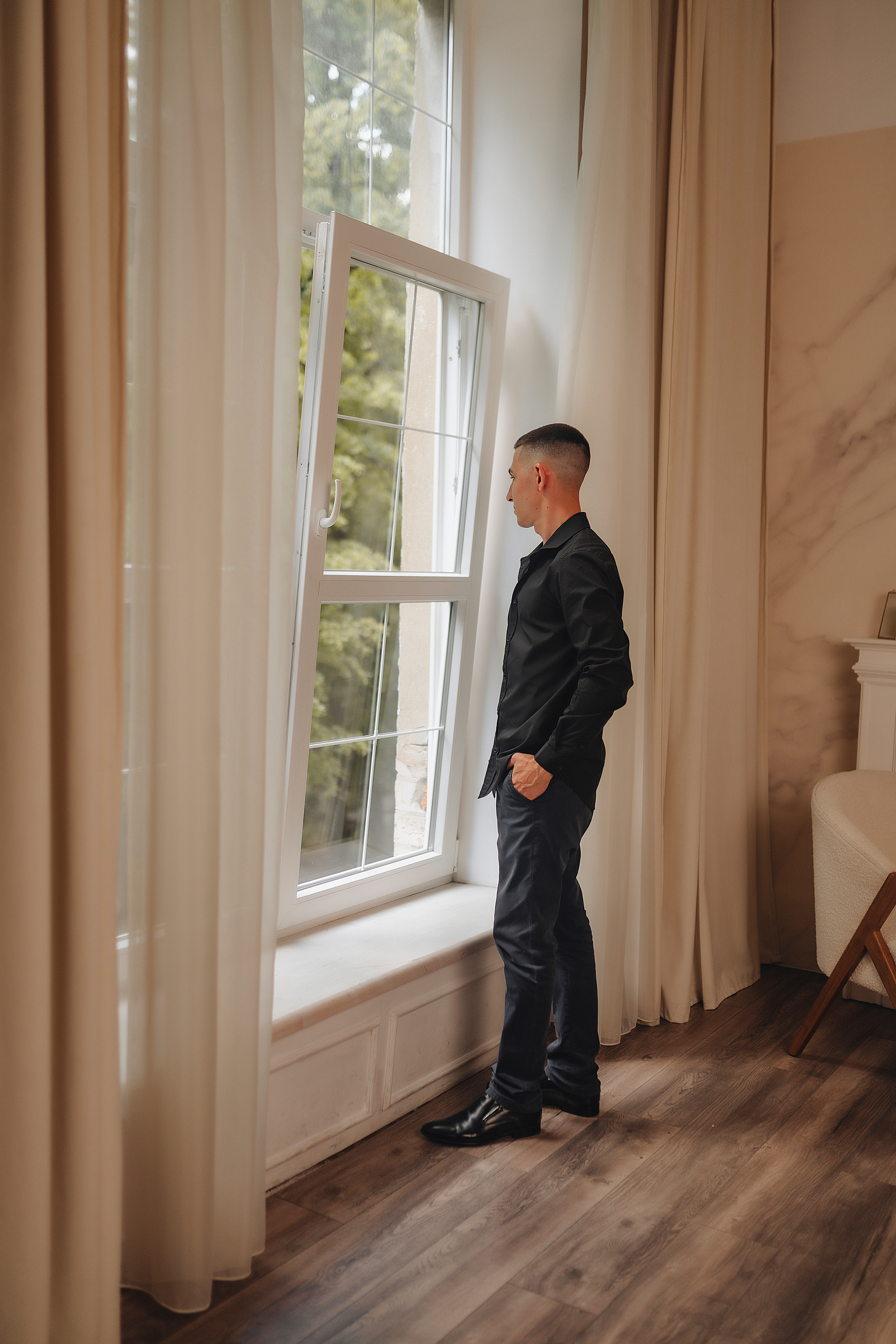 Кристина и Вадим | Съёмка в студии Portfolio. Фотограф Карина Шмулёва. Воронеж и область