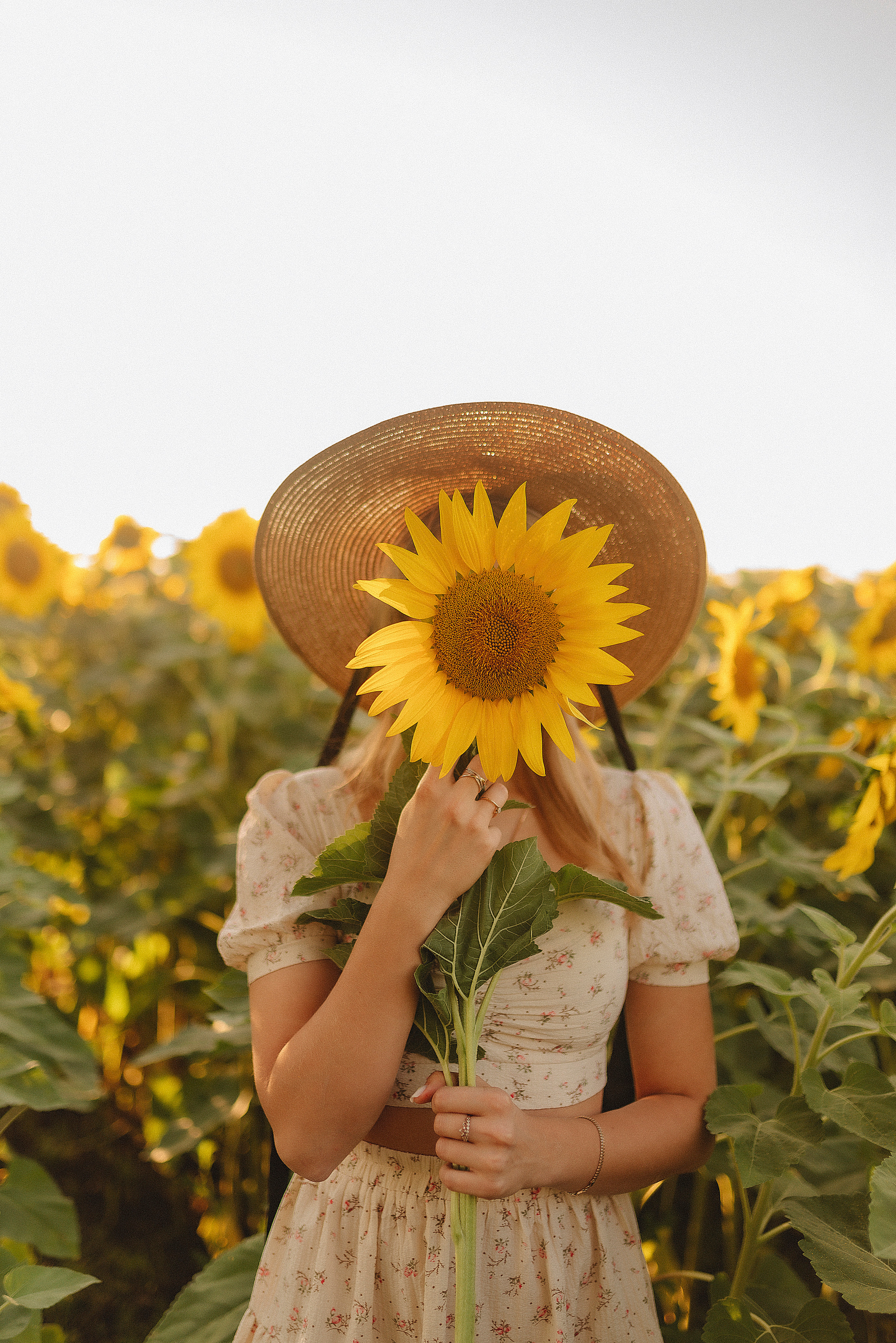 Олеся | Съемка с подсолнухами. Фотограф Карина Шмулёва. Воронеж и область