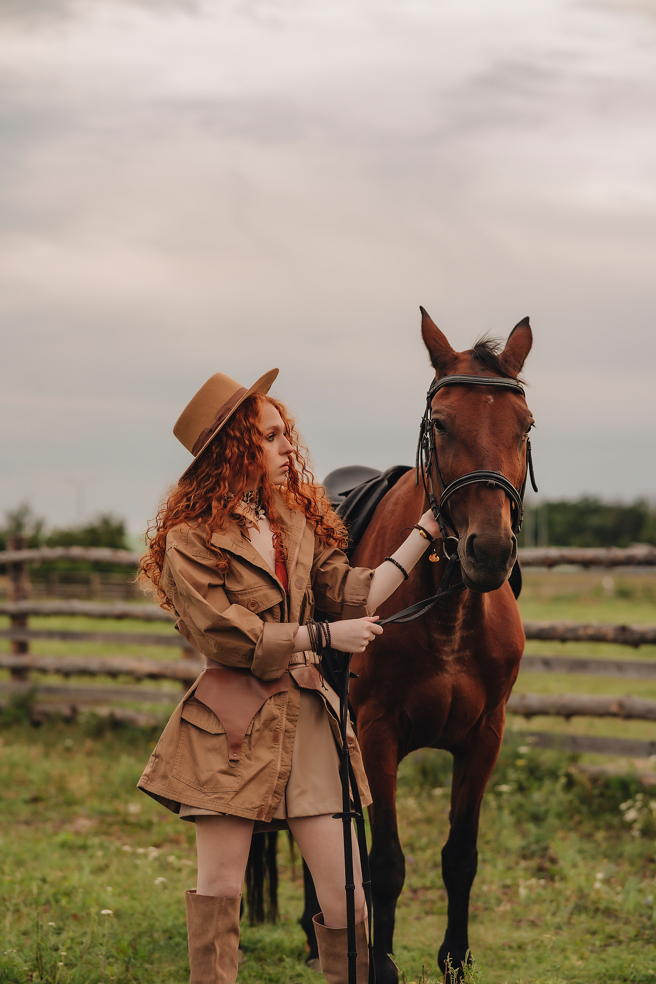 Варвара | Фотопроект в Farm&Village. Фотограф Карина Шмулёва. Воронеж и область