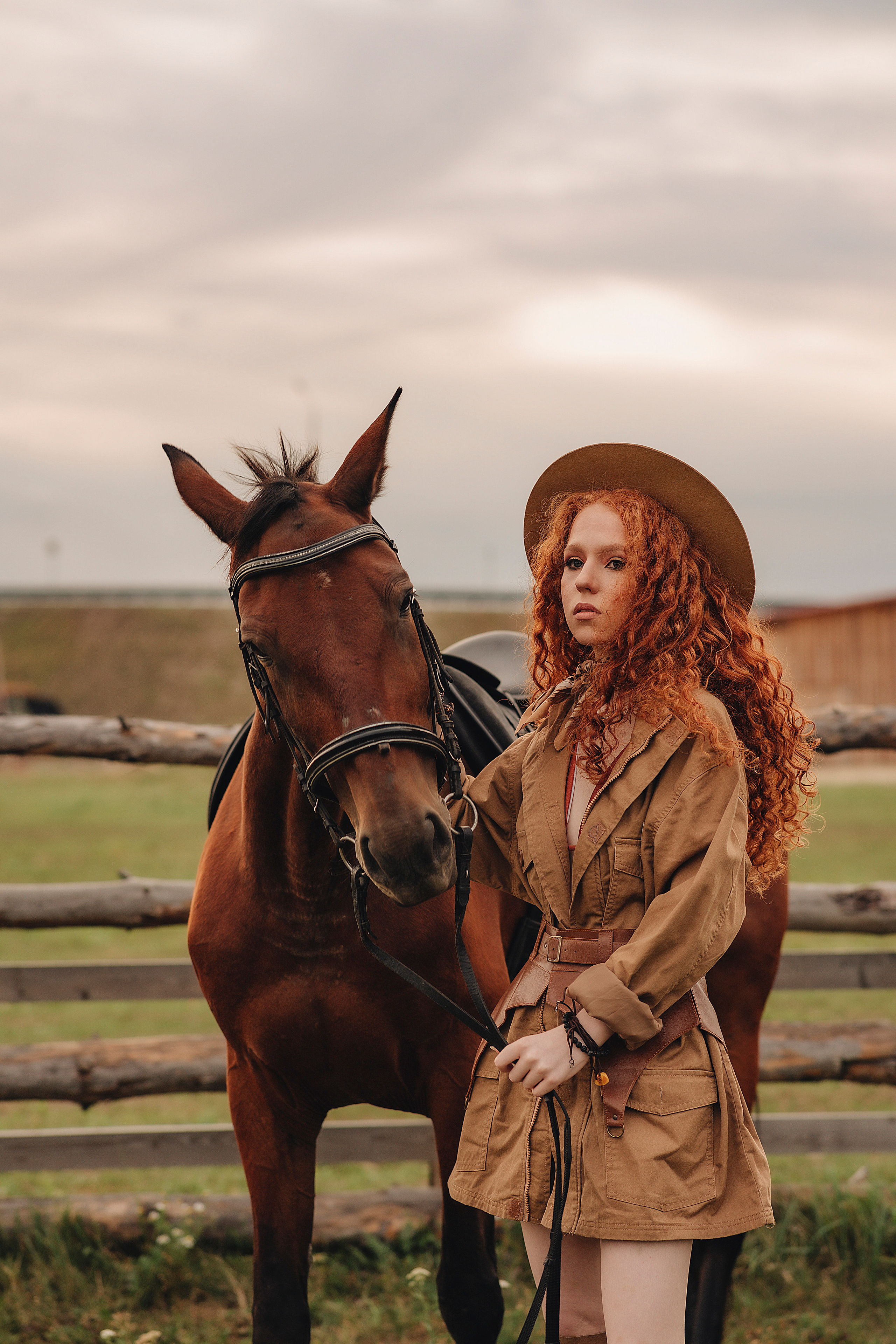 Варвара | Фотопроект в Farm&Village. Фотограф Карина Шмулёва. Воронеж и область