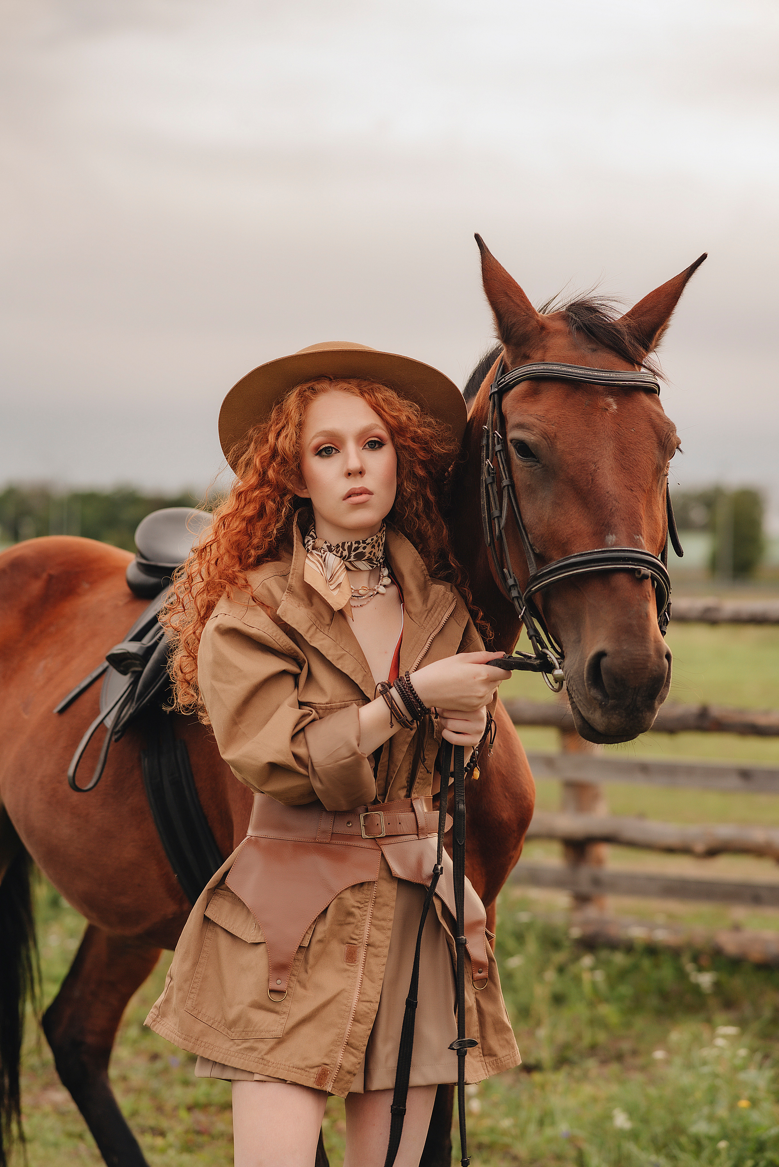 Варвара | Фотопроект в Farm&Village. Фотограф Карина Шмулёва. Воронеж и область