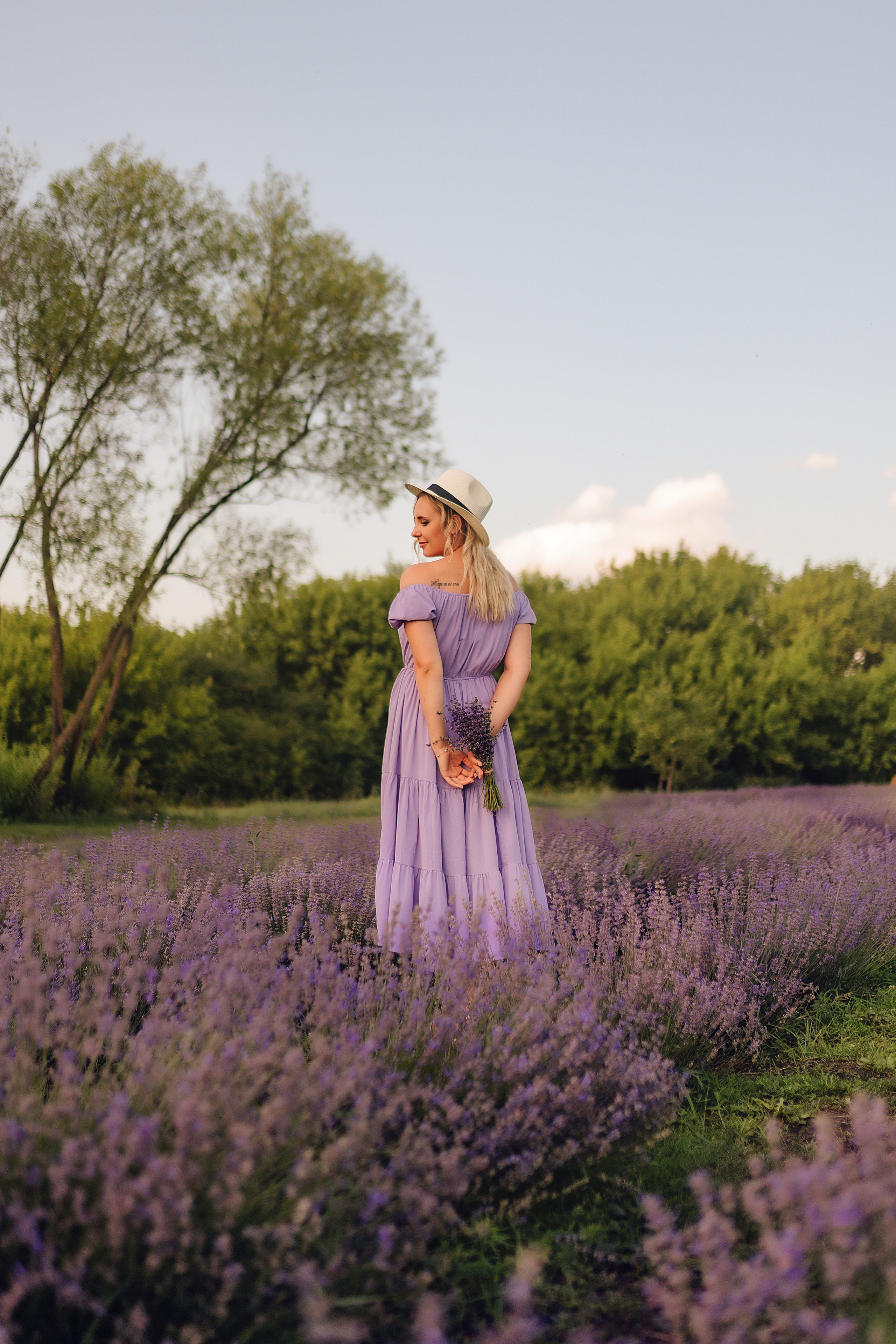 Дарья | Лавандовое поле. Фотограф Карина Шмулёва. Воронеж и область