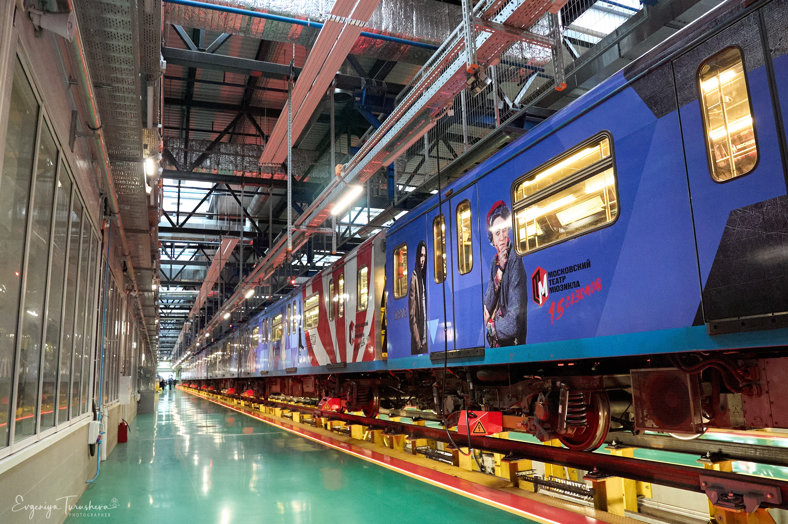 Запуск тематического поезда Театра Мюзикла | 13.11.2025. Фотограф Евгения Турушева