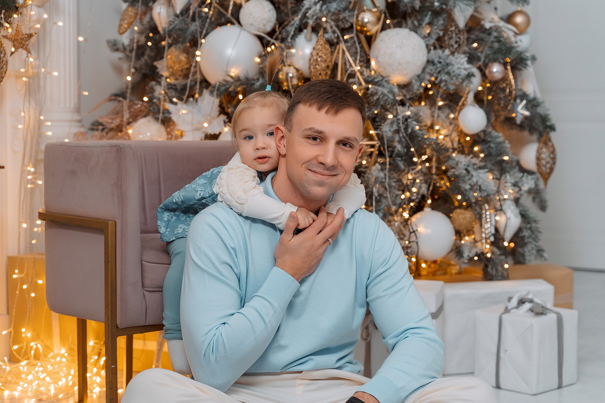 Новогодняя фотосессия в Москве. Фотограф Настя Непогодьева, Москва