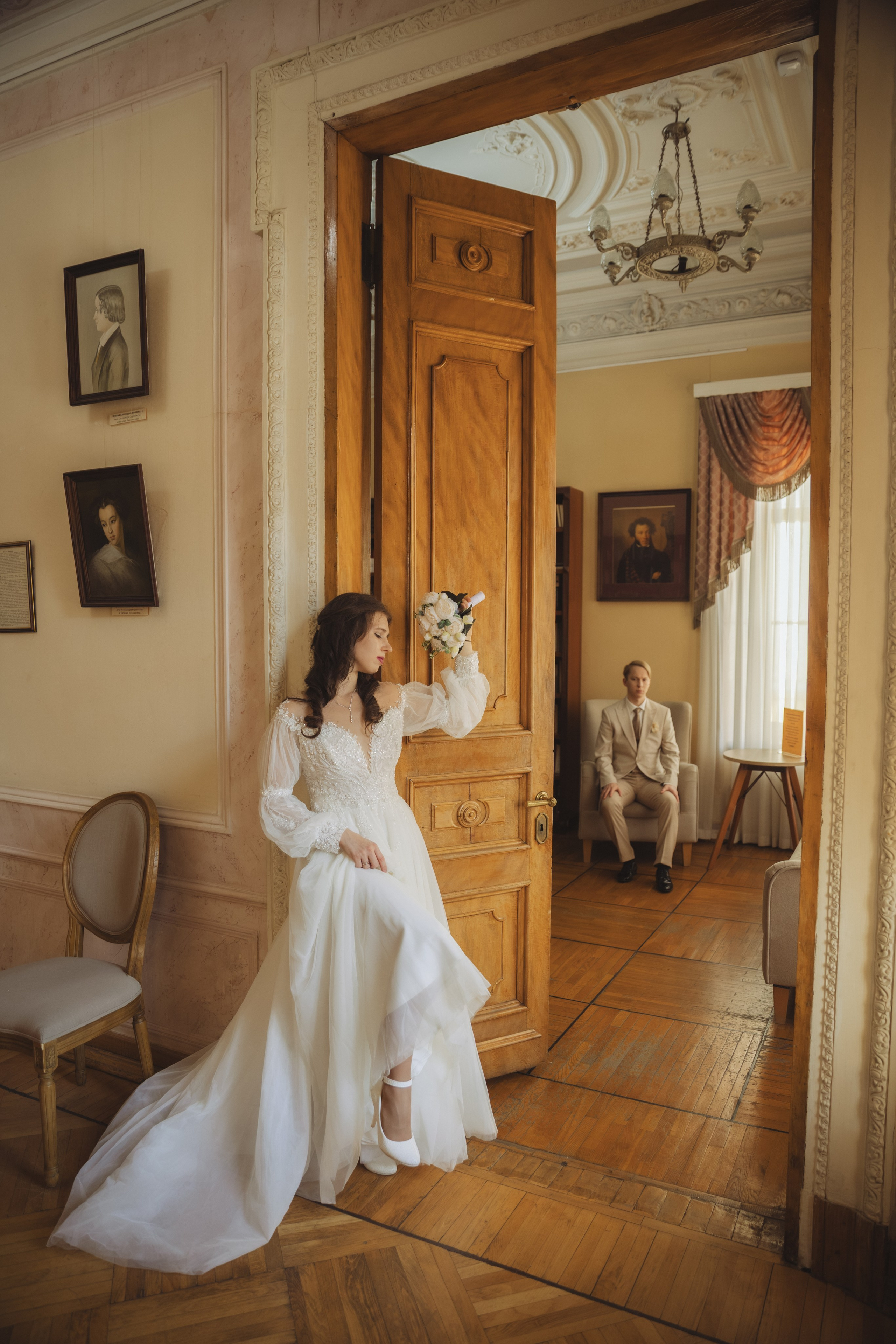 Моменты в особняке. Свадебный и семейный фотограф Москва и Московская область