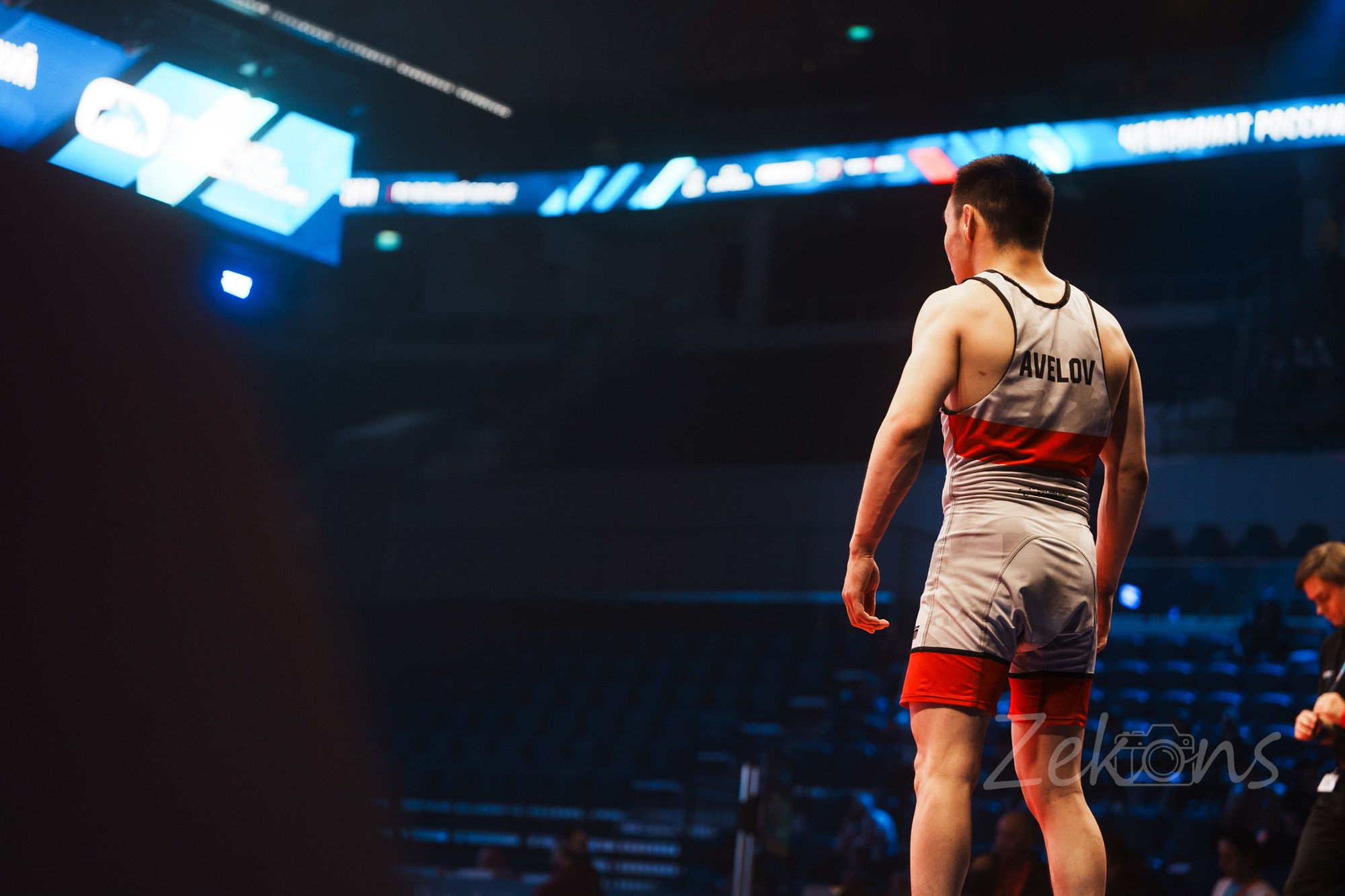 Чемпионат России по вольной борьбе 2025 (Москва). Zekons. Фото, видео, нейросети