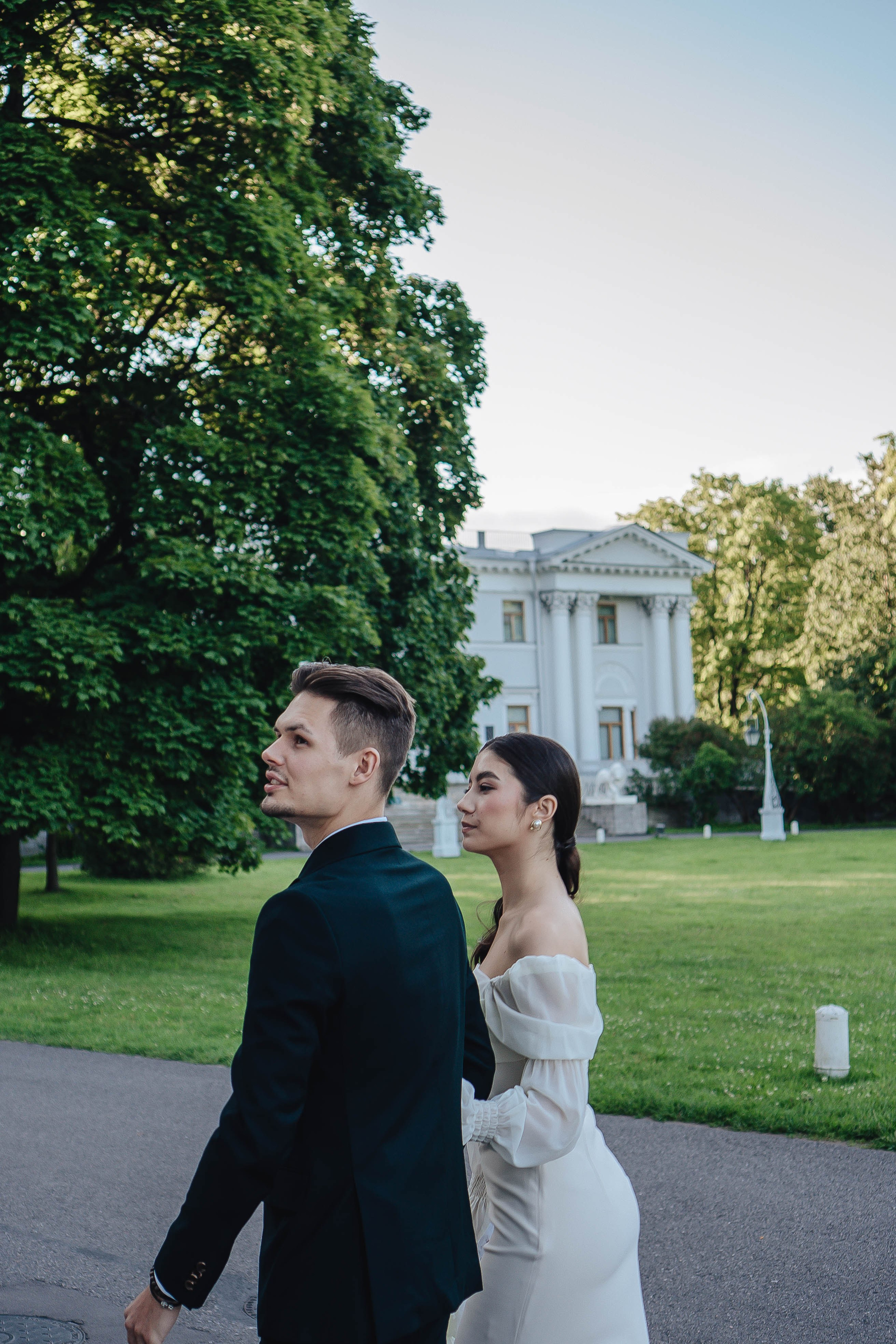 СВАДЕБНАЯ СЬЕМКА НА РАССВЕТЕ НА ЕЛАГИНОМ ОСТОРОВЕ. Профессиональный фотограф, Санкт-Петербург — Виктория Богомолова