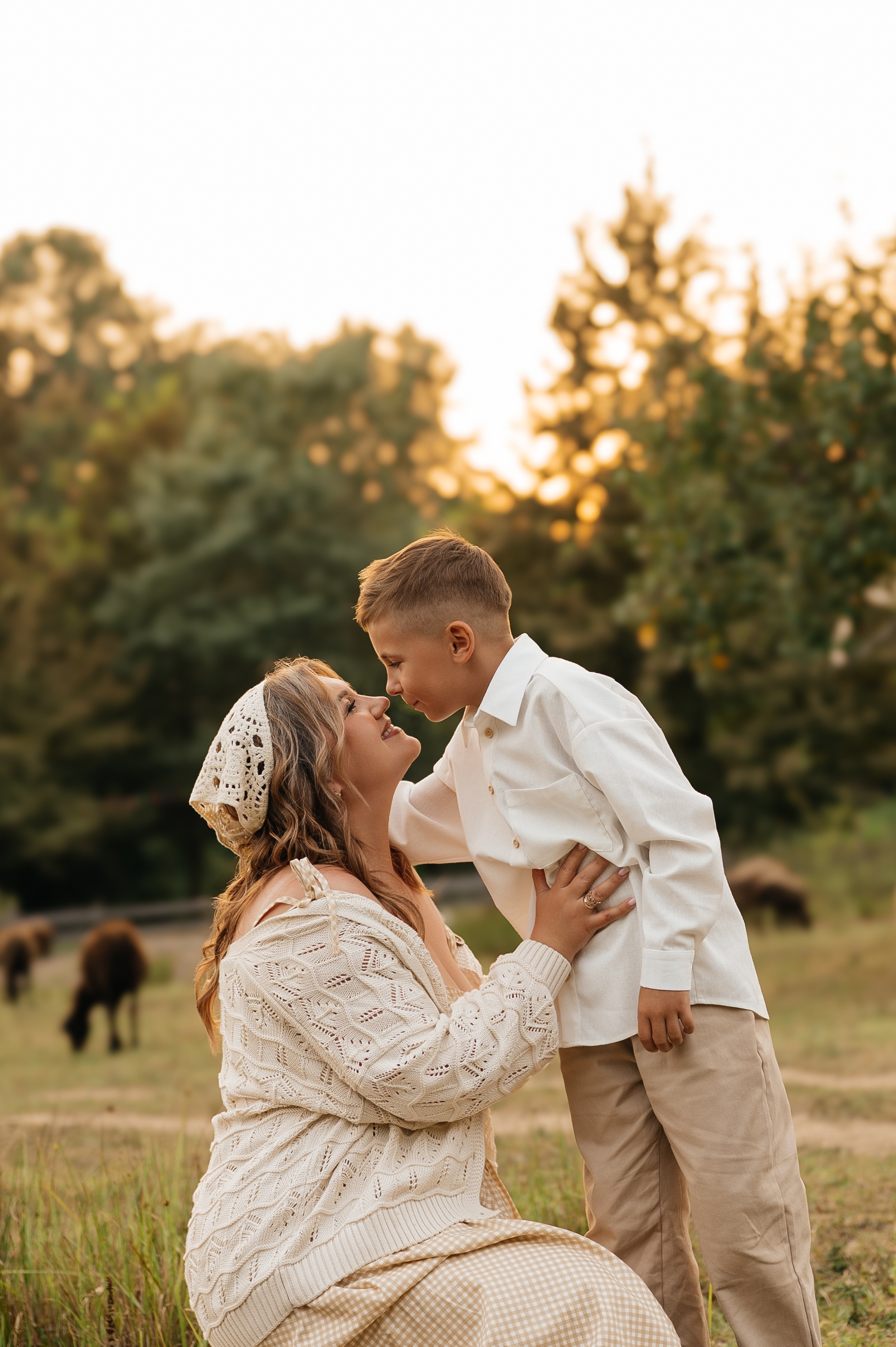 Семейная фотосессия на ферме. Свадебный и семейный фотограф в Краснодаре Алина Мельник