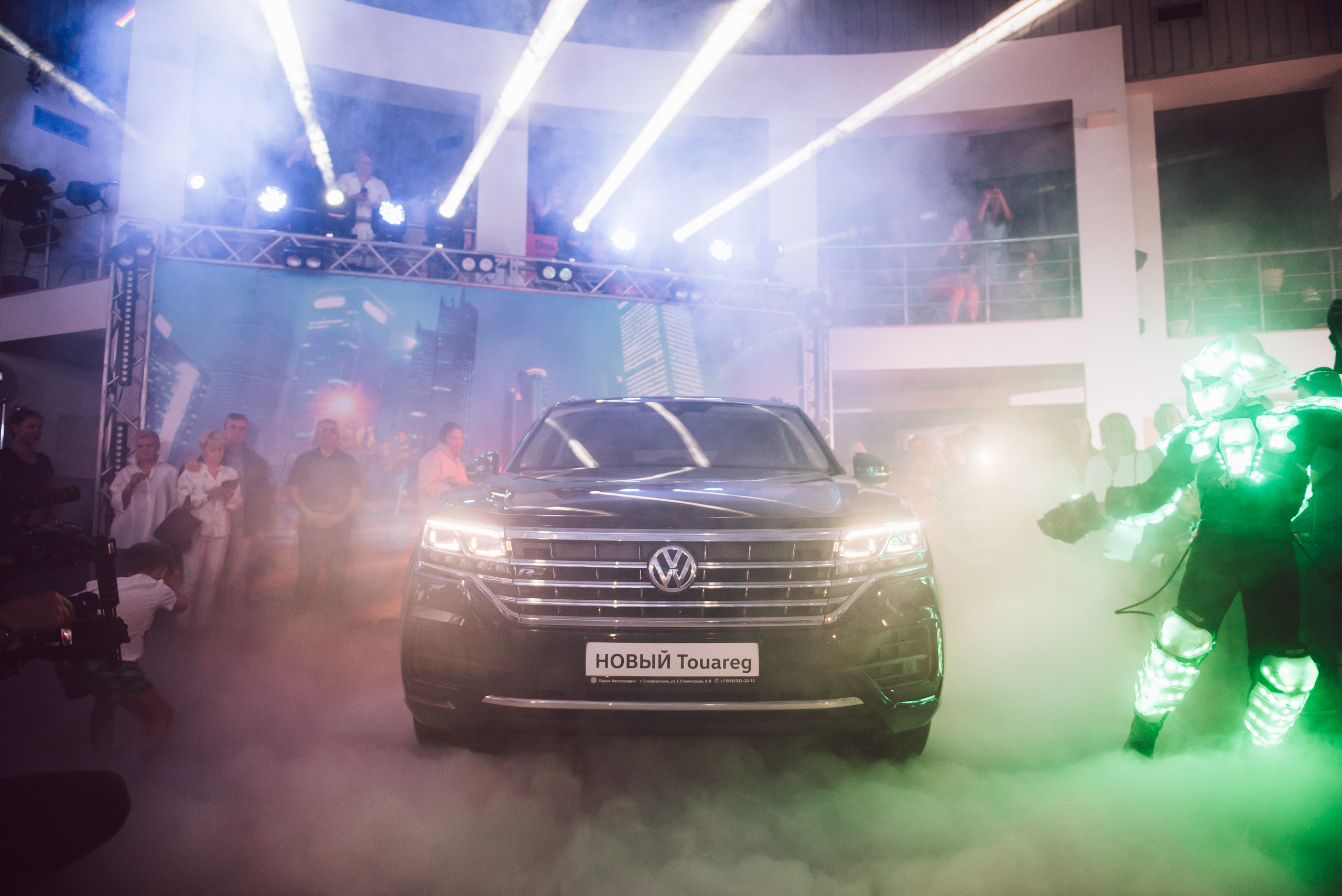 Презентация нового Touareg. Свадебный фотограф в Крыму Александр Богомазов