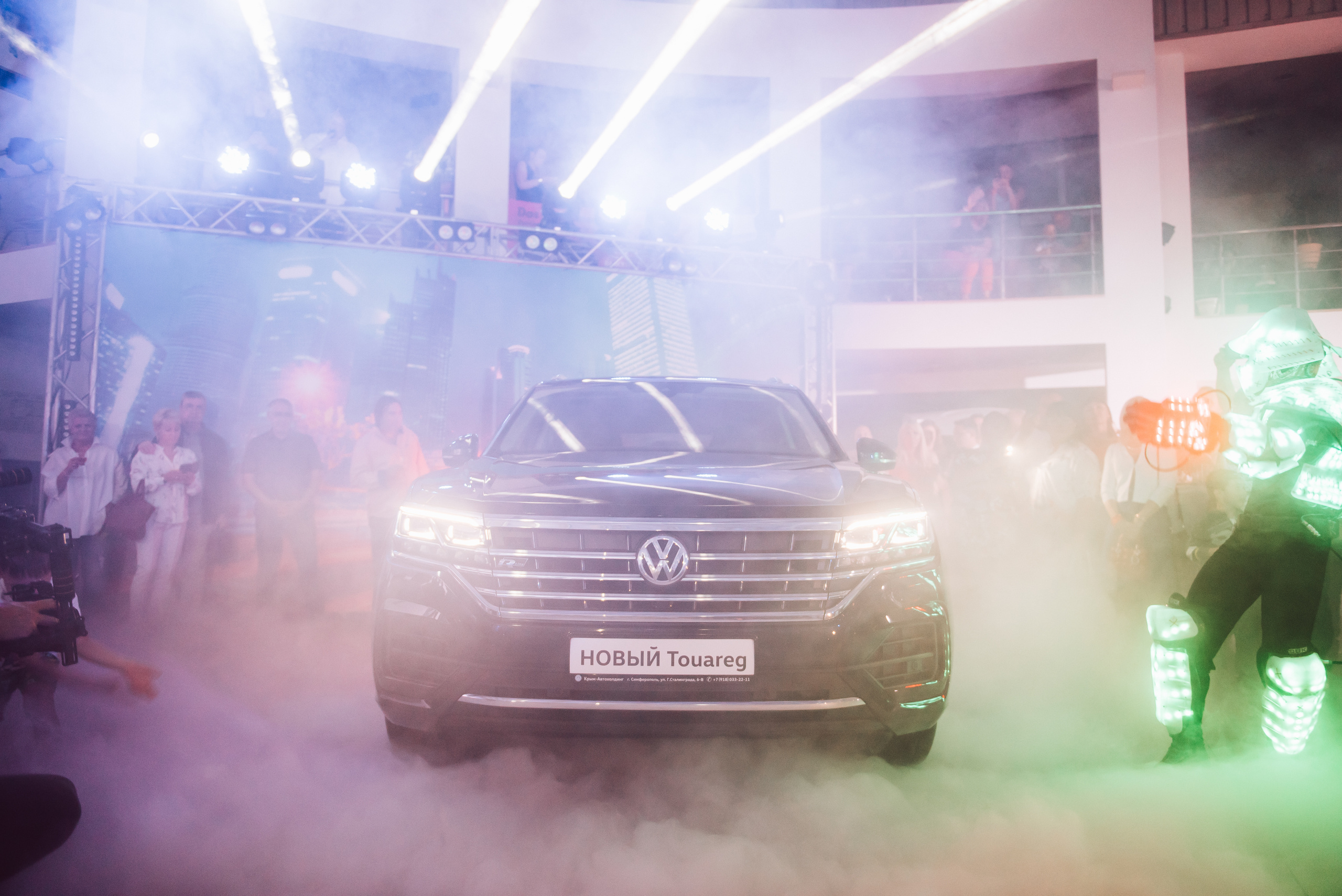 Презентация нового Touareg. Свадебный фотограф в Крыму Александр Богомазов