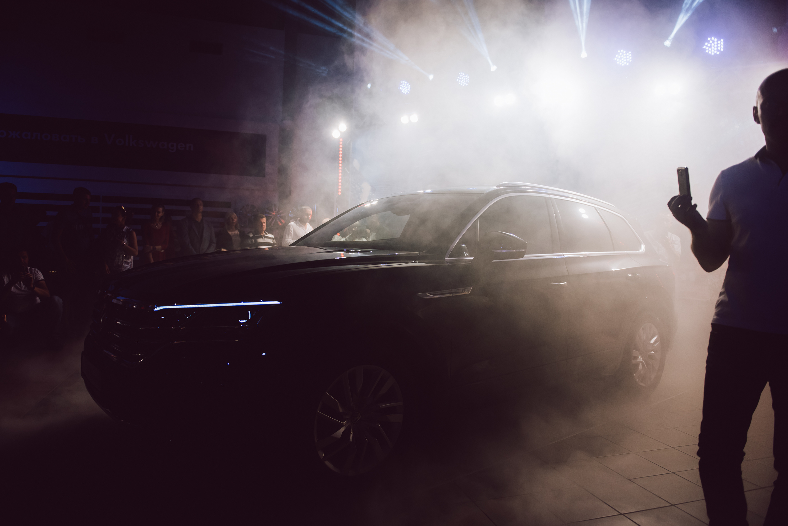 Презентация нового Touareg. Свадебный фотограф в Крыму Александр Богомазов