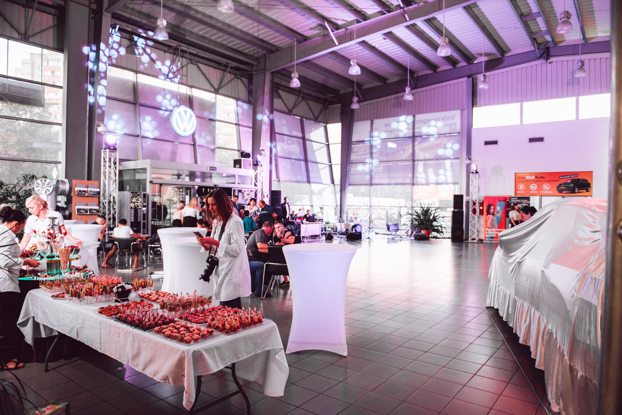 Презентация нового Touareg. Свадебный фотограф в Крыму Александр Богомазов