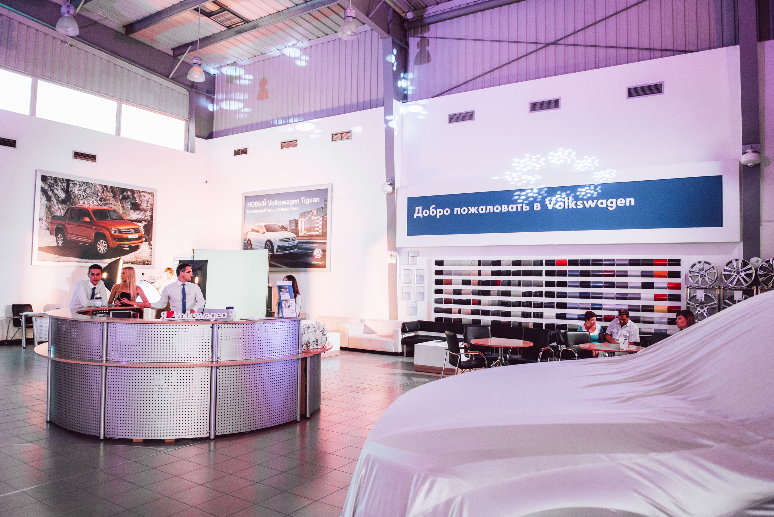 Презентация нового Touareg. Свадебный фотограф в Крыму Александр Богомазов