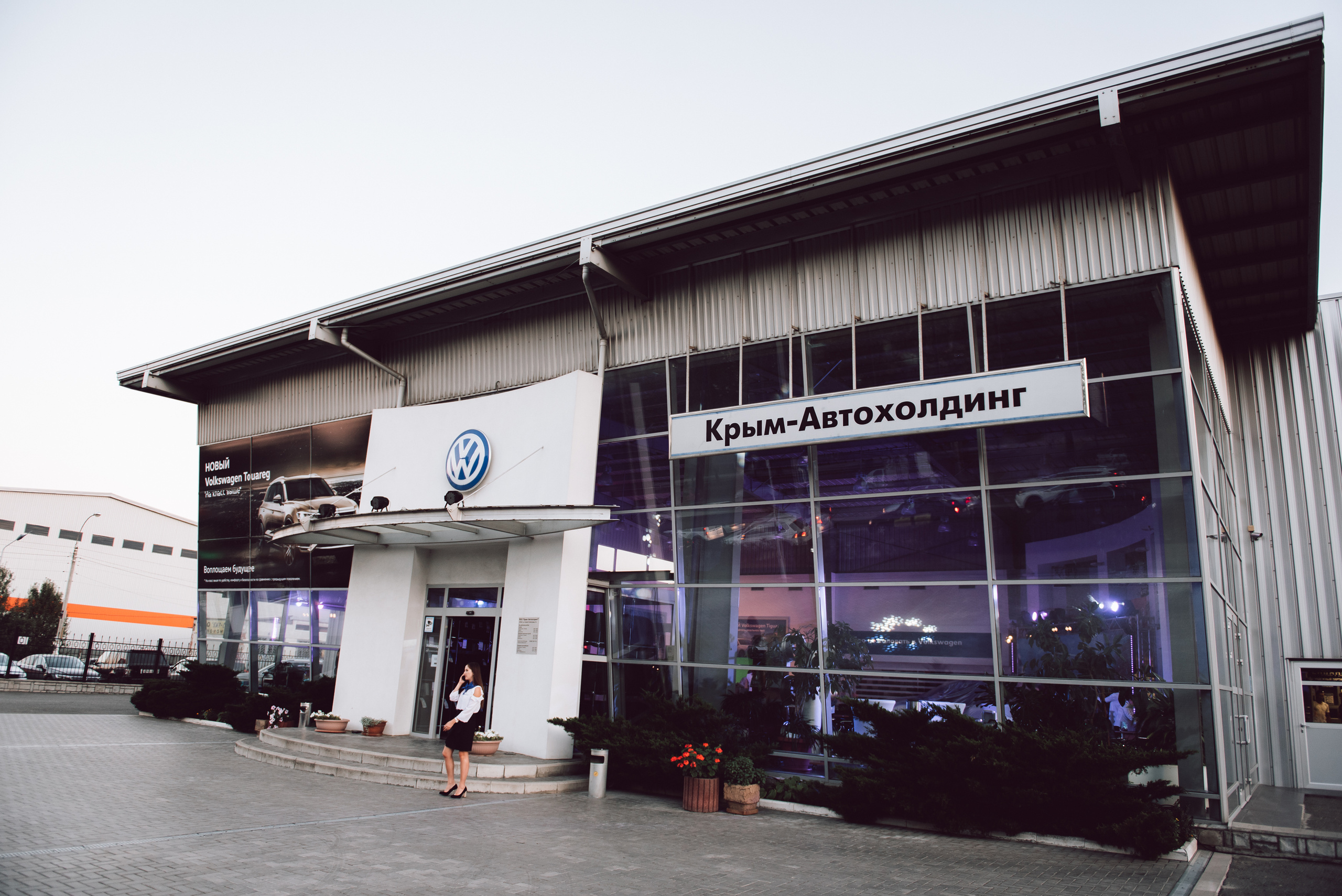 Презентация нового Touareg. Свадебный фотограф в Крыму Александр Богомазов