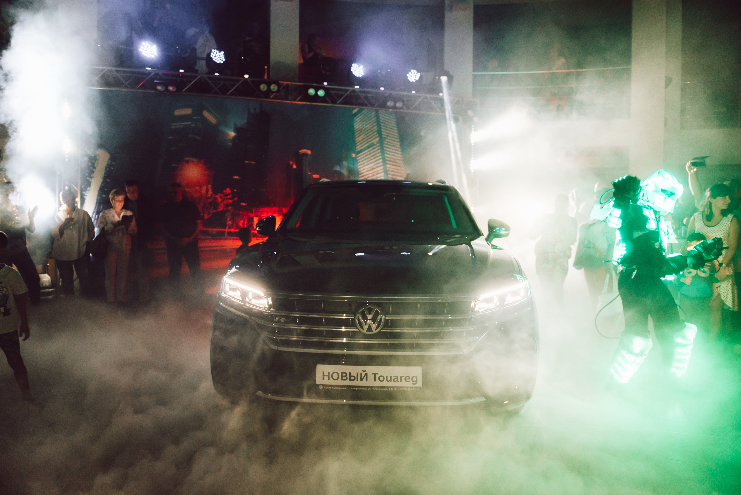 Презентация нового Touareg. Свадебный фотограф в Крыму Александр Богомазов