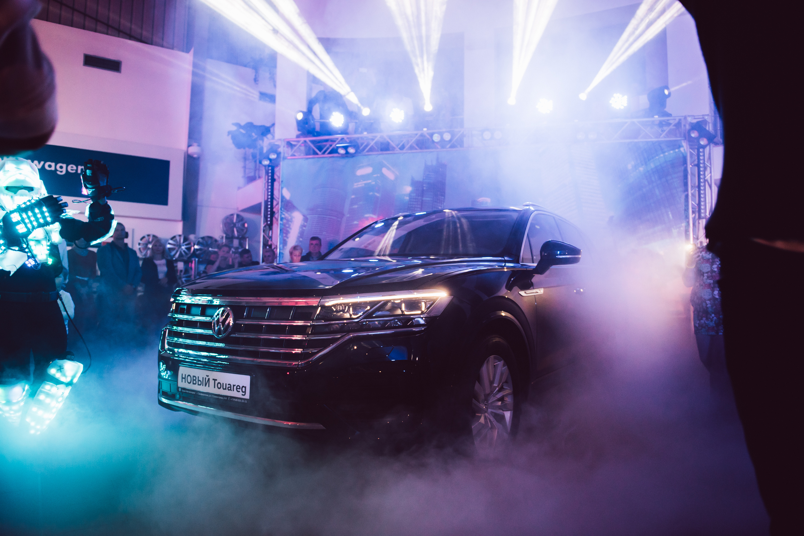 Презентация нового Touareg. Свадебный фотограф в Крыму Александр Богомазов