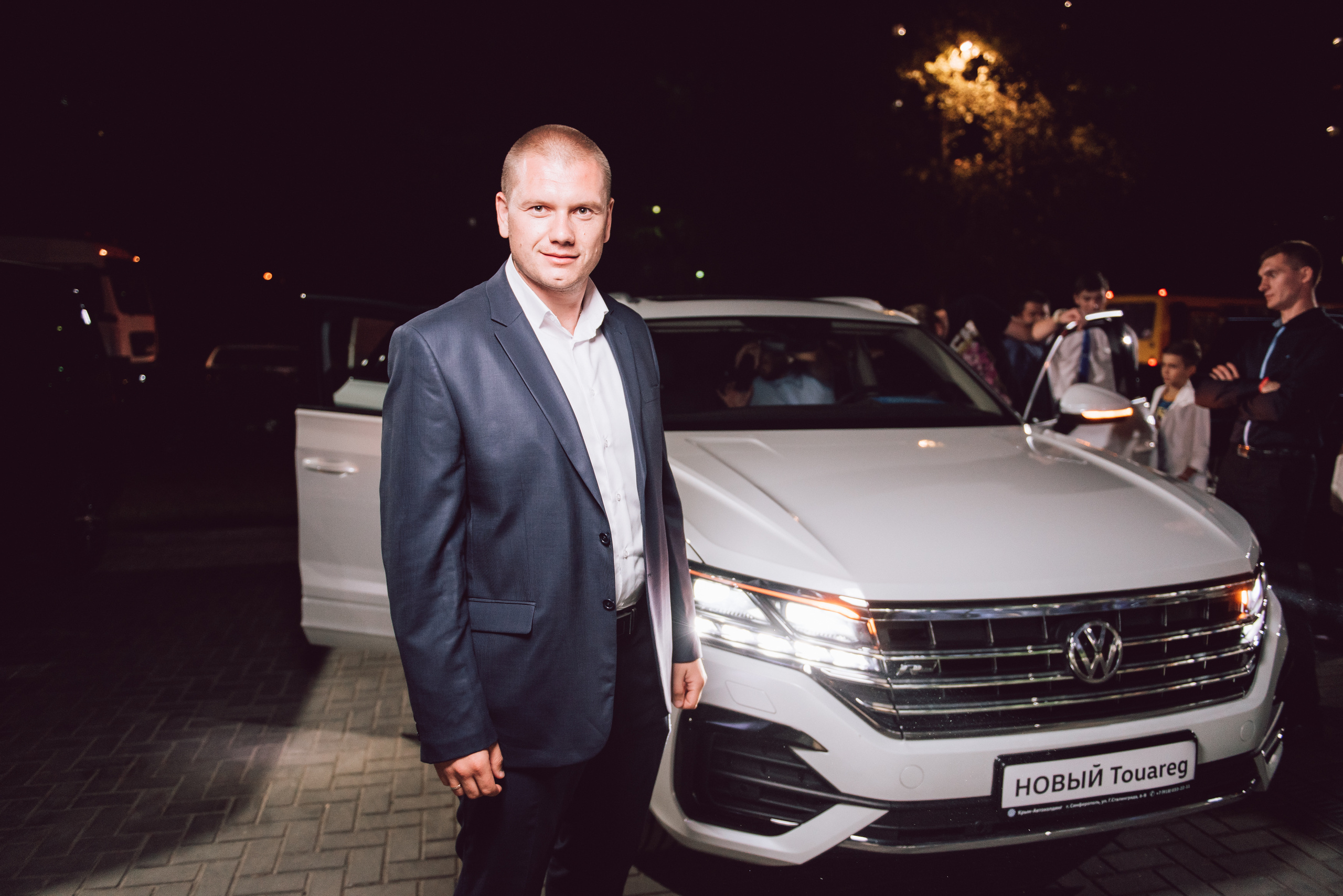 Презентация нового Touareg. Свадебный фотограф в Крыму Александр Богомазов