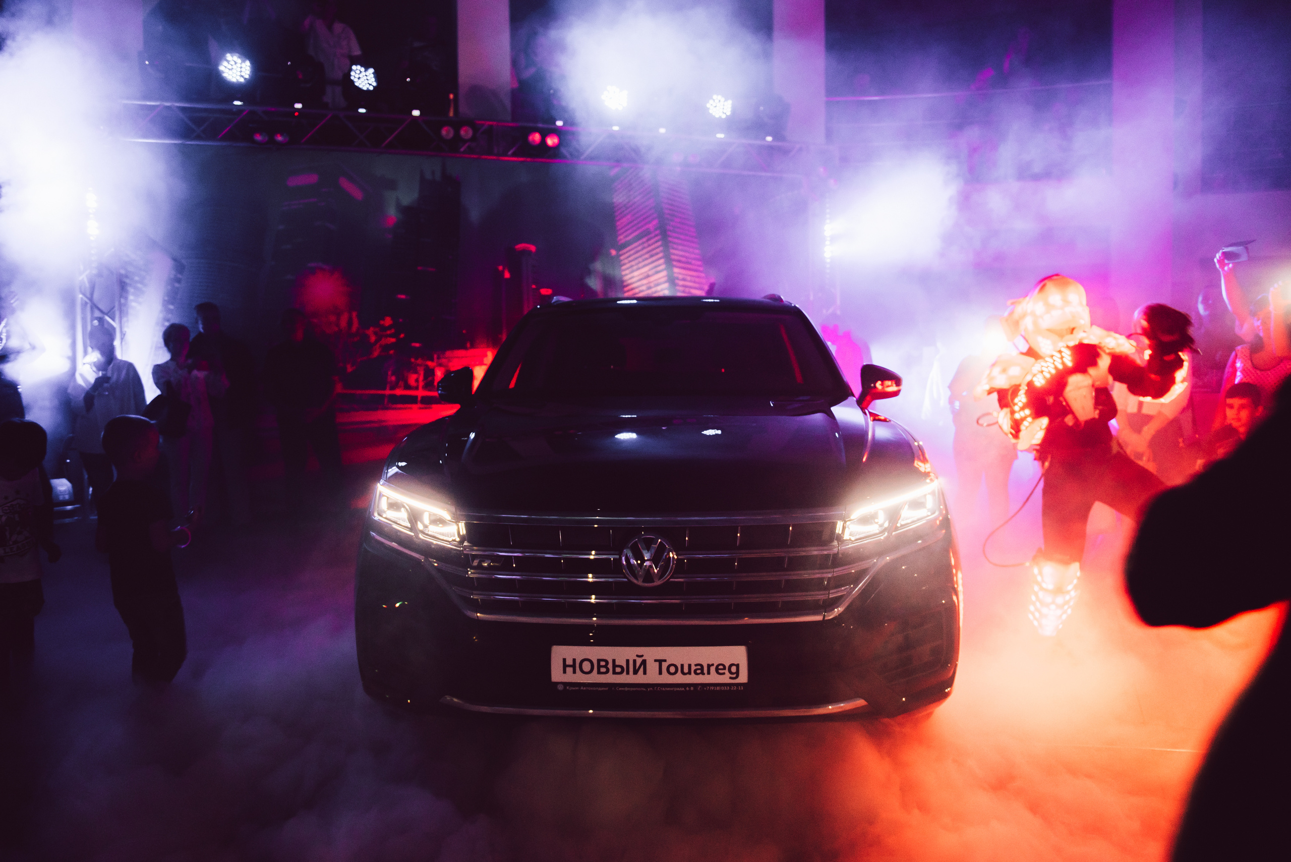 Презентация нового Touareg. Свадебный фотограф в Крыму Александр Богомазов