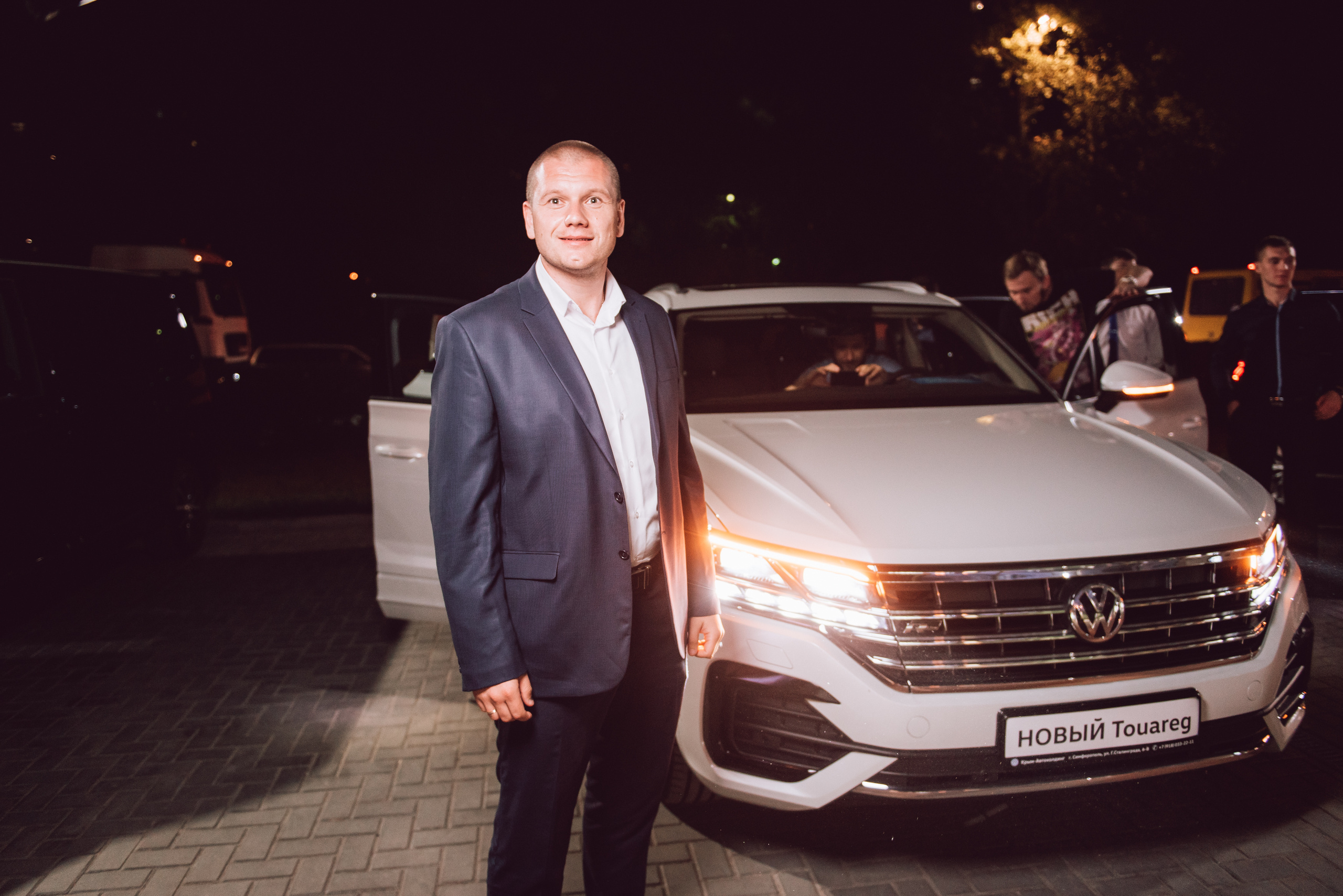 Презентация нового Touareg. Свадебный фотограф в Крыму Александр Богомазов