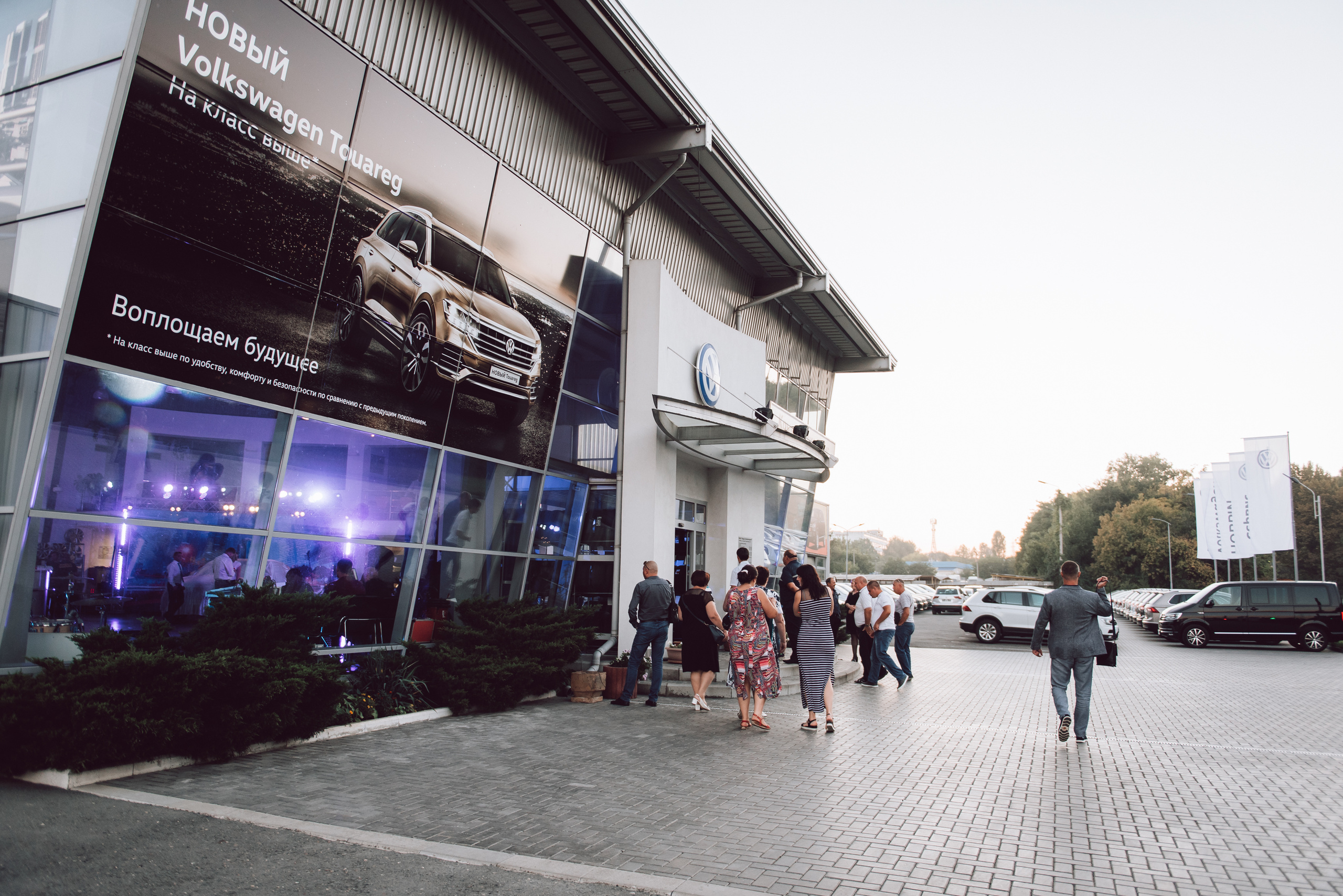 Презентация нового Touareg. Свадебный фотограф в Крыму Александр Богомазов