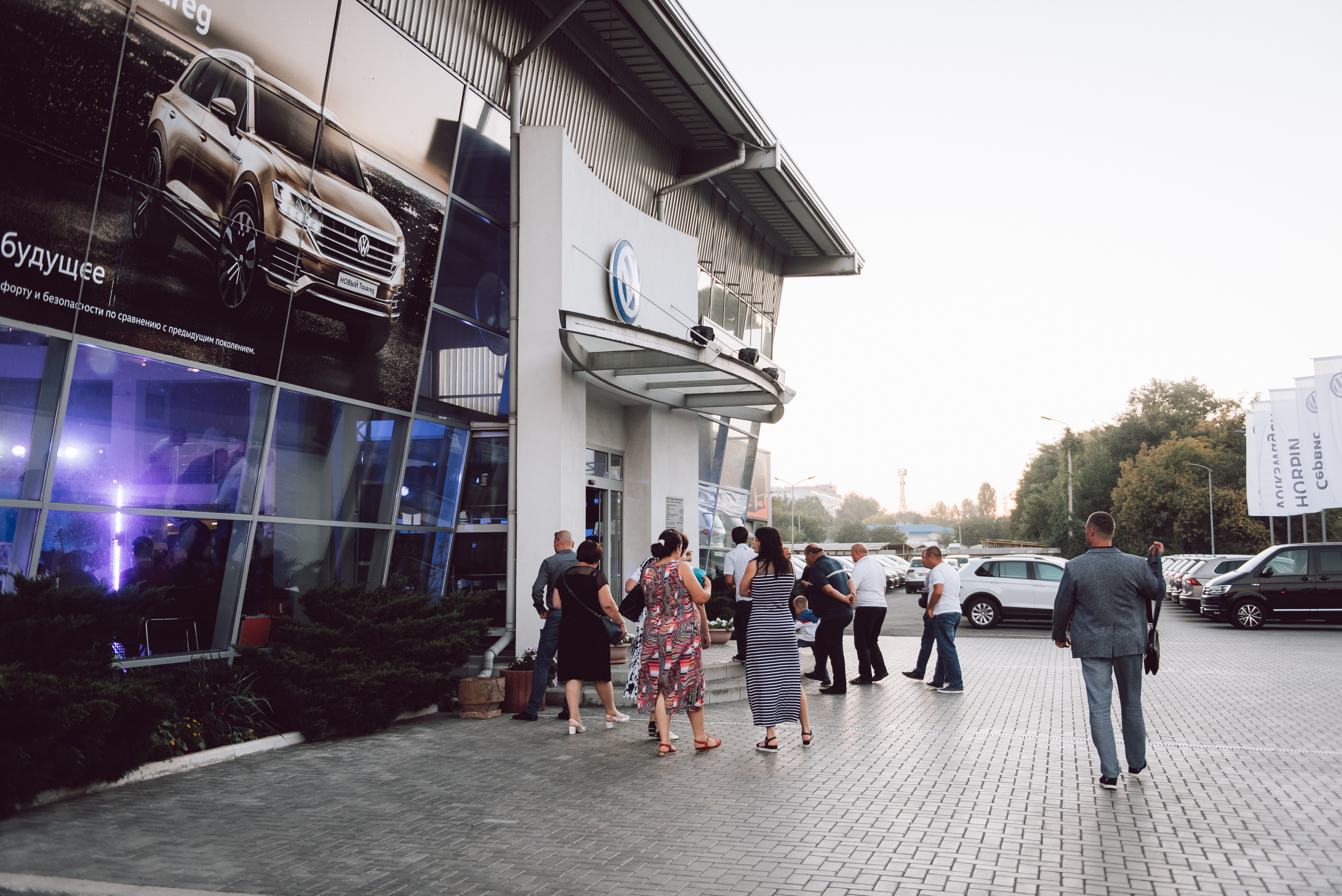 Презентация нового Touareg. Свадебный фотограф в Крыму Александр Богомазов