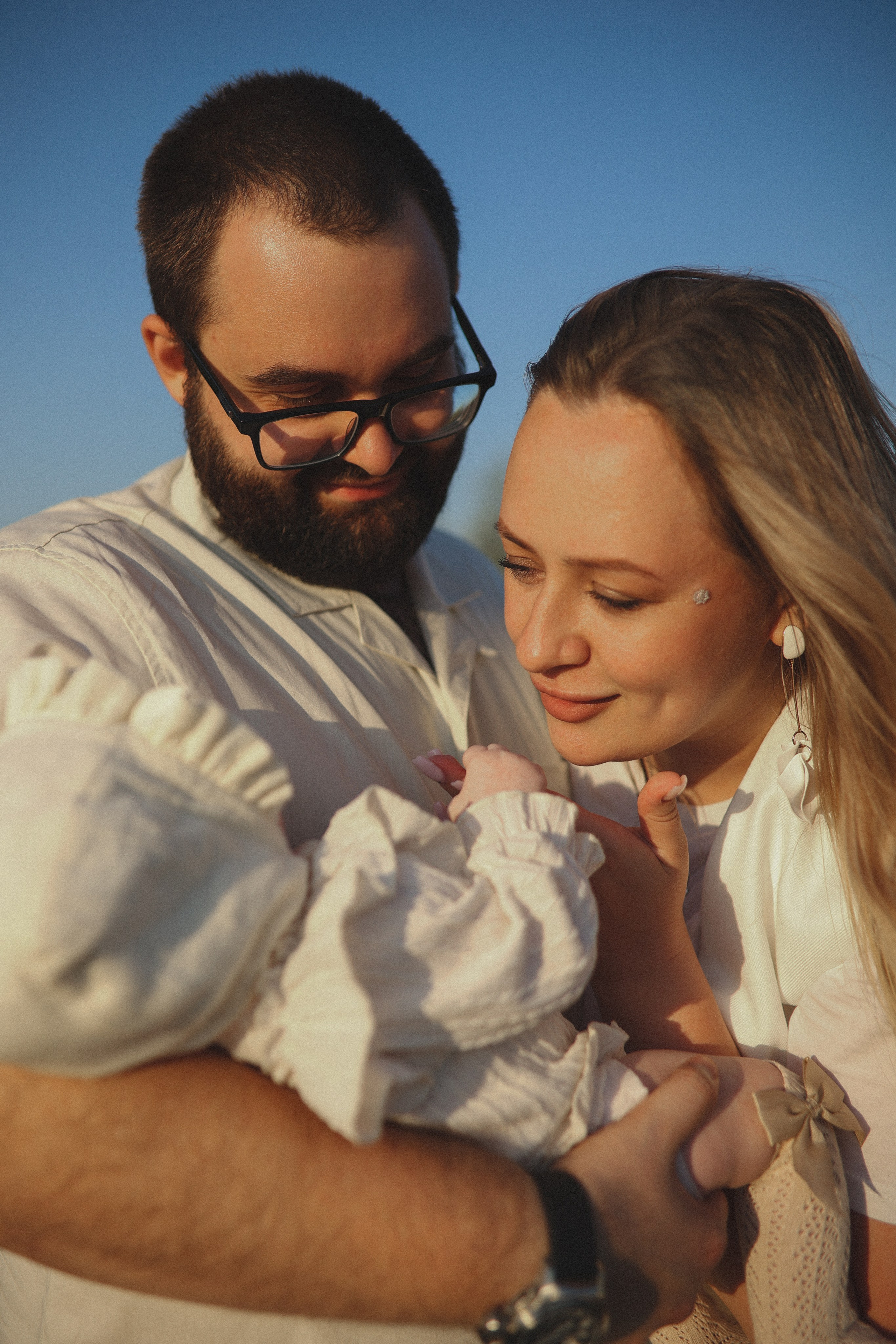 Семья Светы, Максима и Афины. Фотограф Самара Лена Мандарин