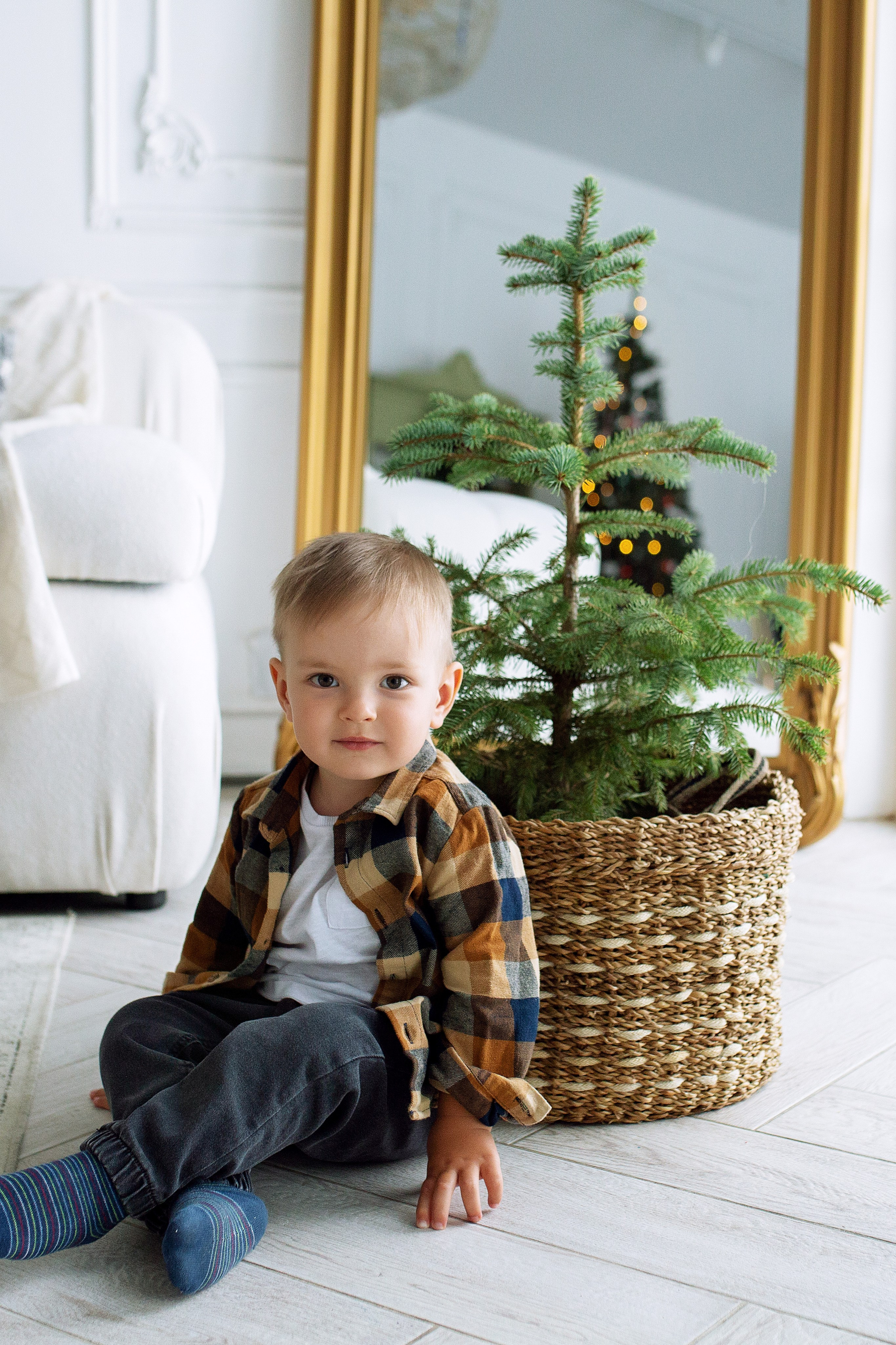 РОМА новогодняя фотосессия. Фотограф новорожденных Оксана Полевская