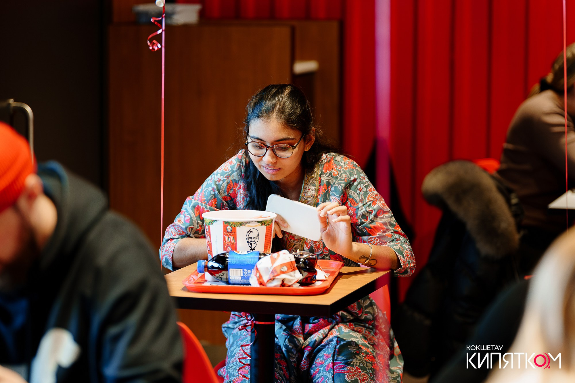 KFC ОТКРЫТИЕ. КИПЯТКОМ КОКШЕТАУ